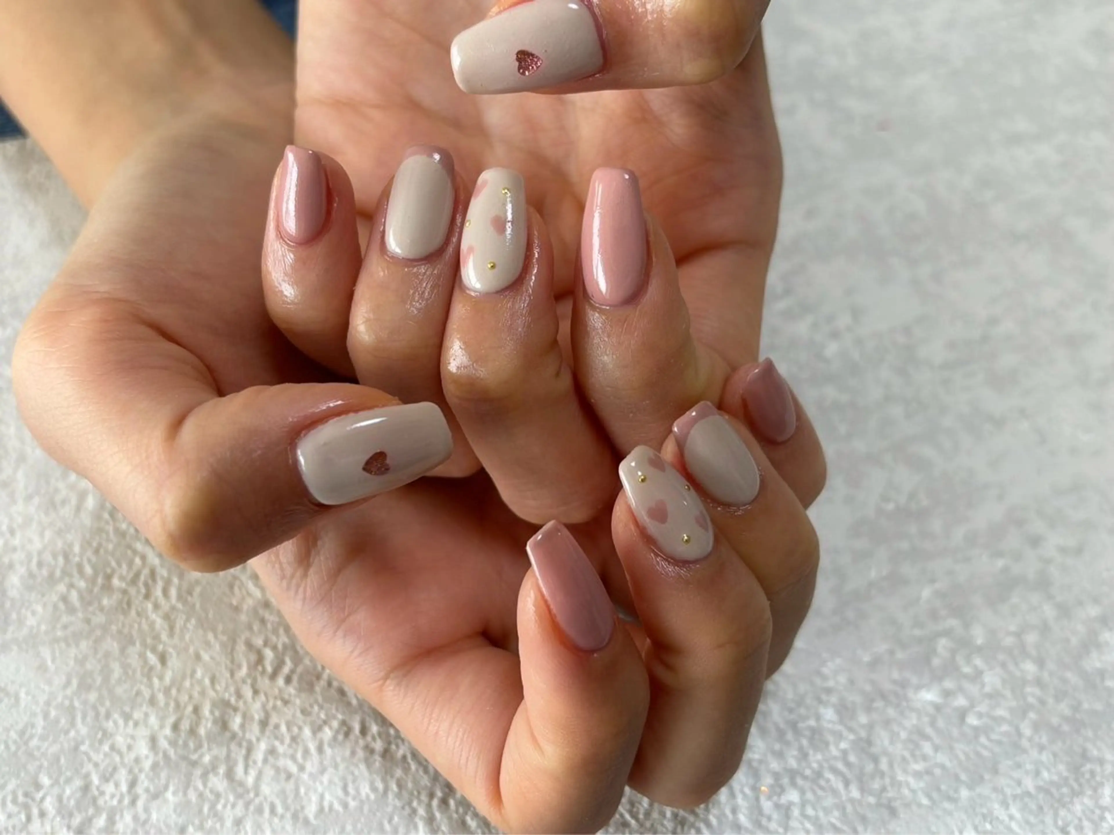 ネイル ジェルネイル 韓国ネイル メンズネイル パラジェル バレンタイン kiki nail たまプラーザのネイルデザイン