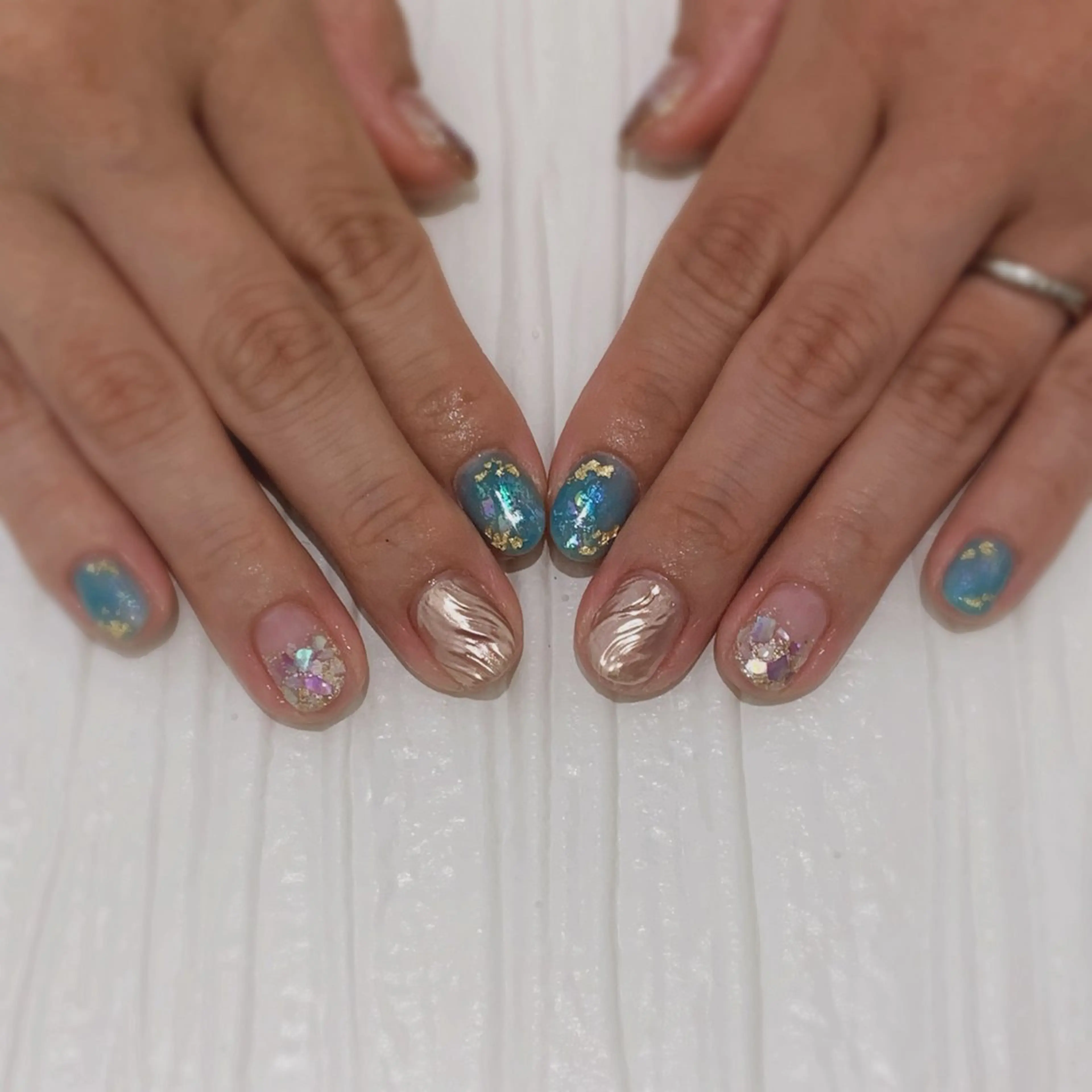 ネイル a:Qネイル /久米川のネイルデザイン