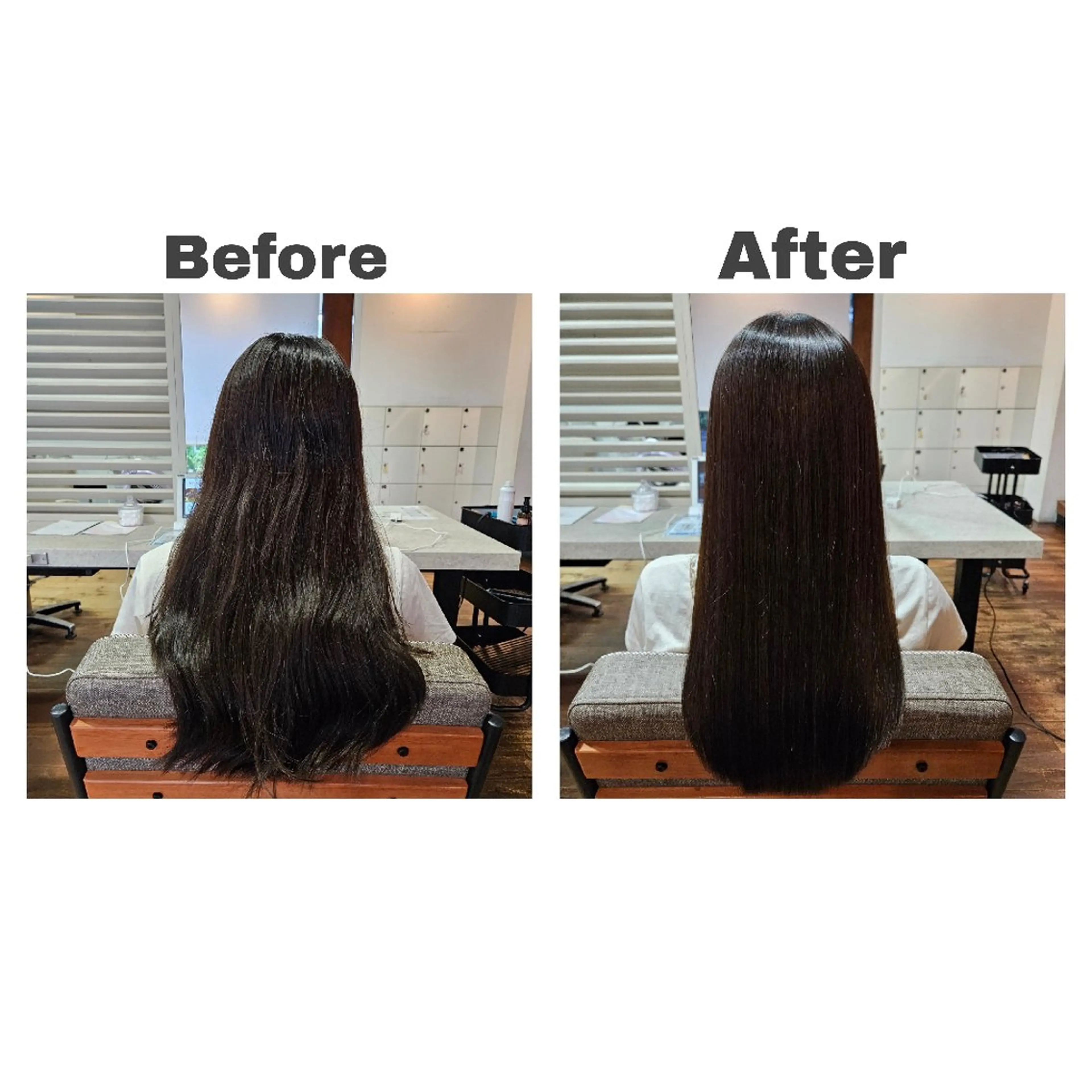 ロング パーマ 髪質改善 縮毛矯正 トリートメント 酸性ストレート ストレートパーマ カット 縮毛矯正 髪質改善サロン🍃 AIRI のヘアスタイル