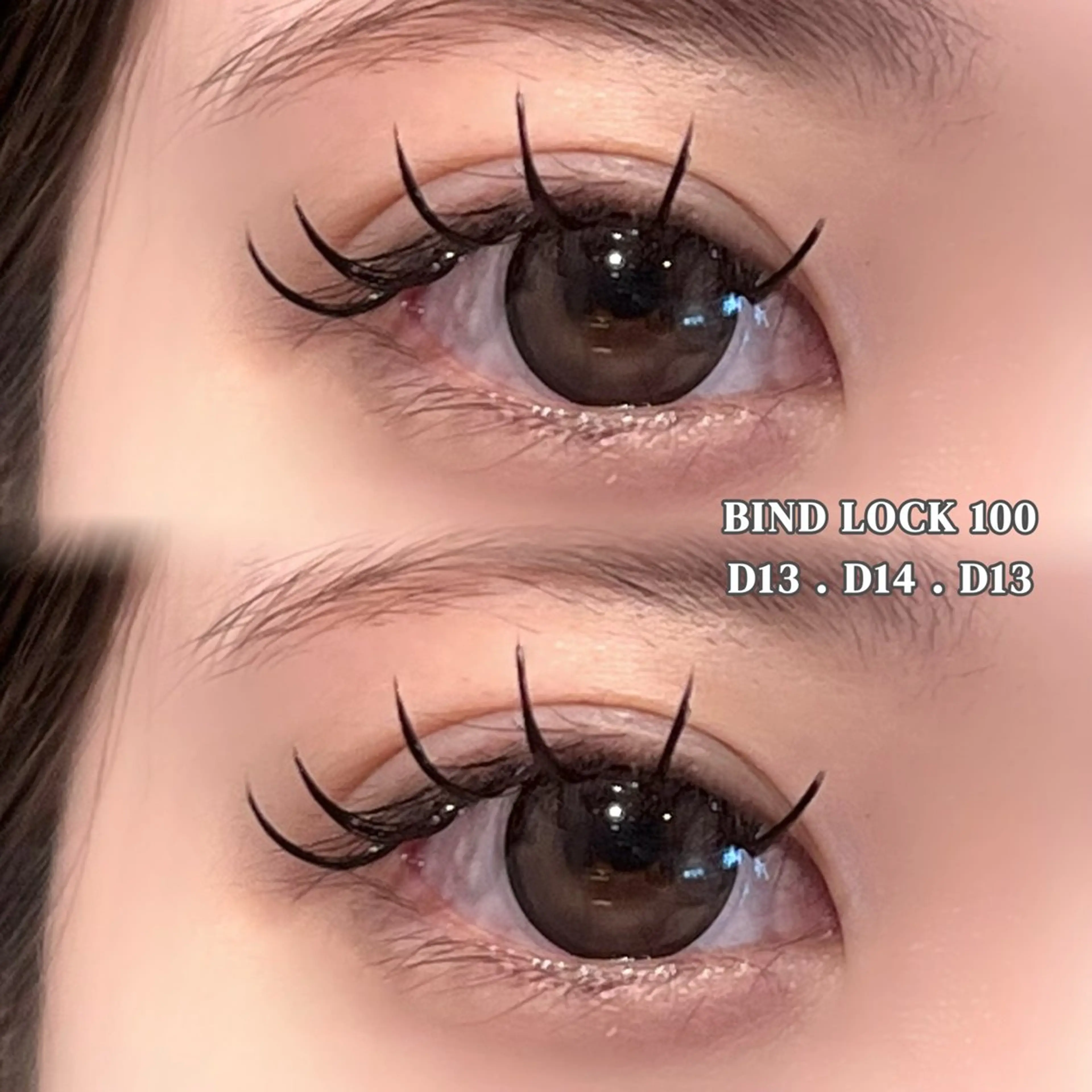 マツエク・マツパ バインドロック 束感まつ毛 マツエク ＊OLIVIA池袋 ＊長友のマツエク・マツパデザイン