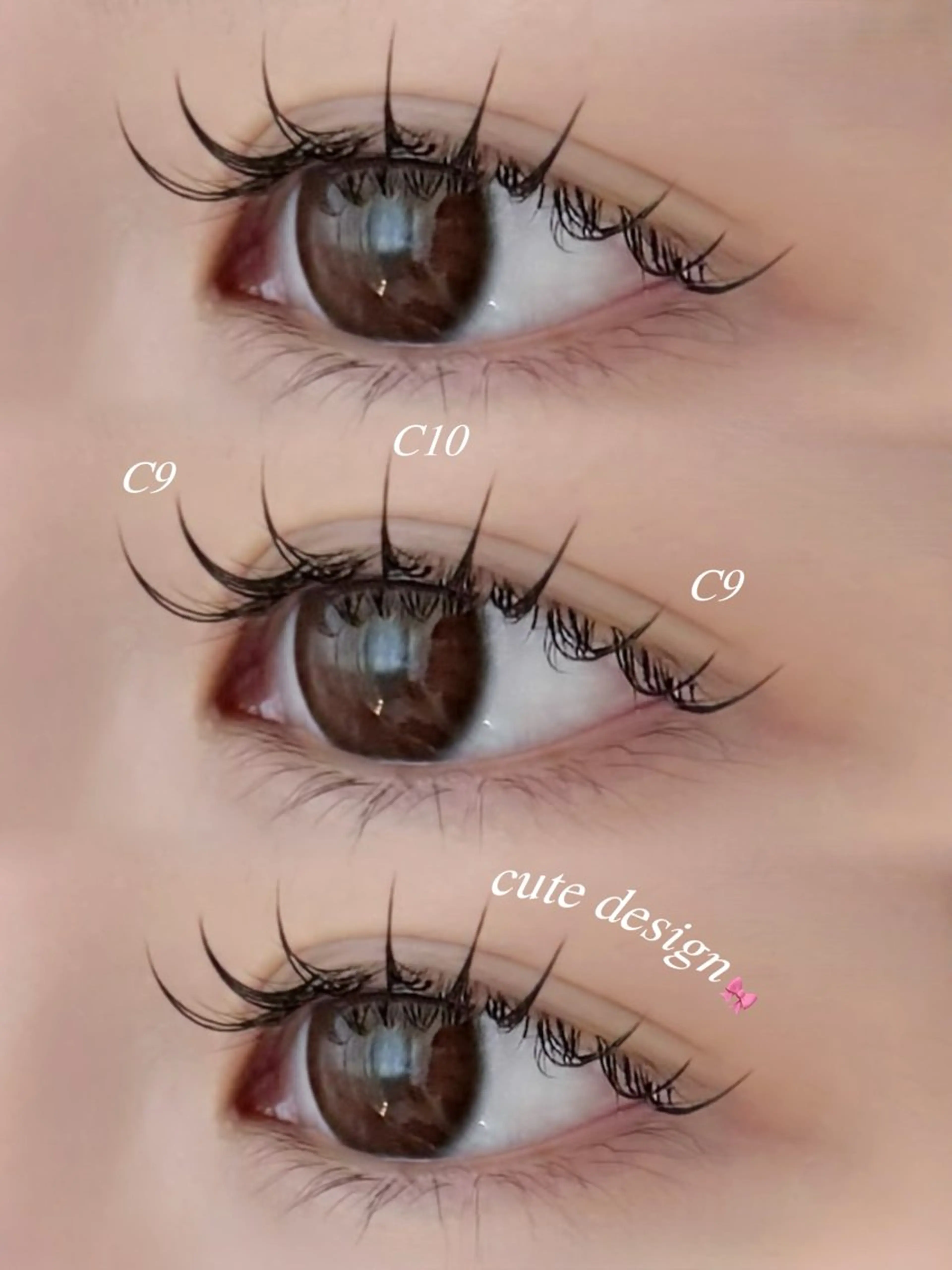 マツエク・マツパ マツエク akari 🎀ELINeyeのマツエク・マツパデザイン