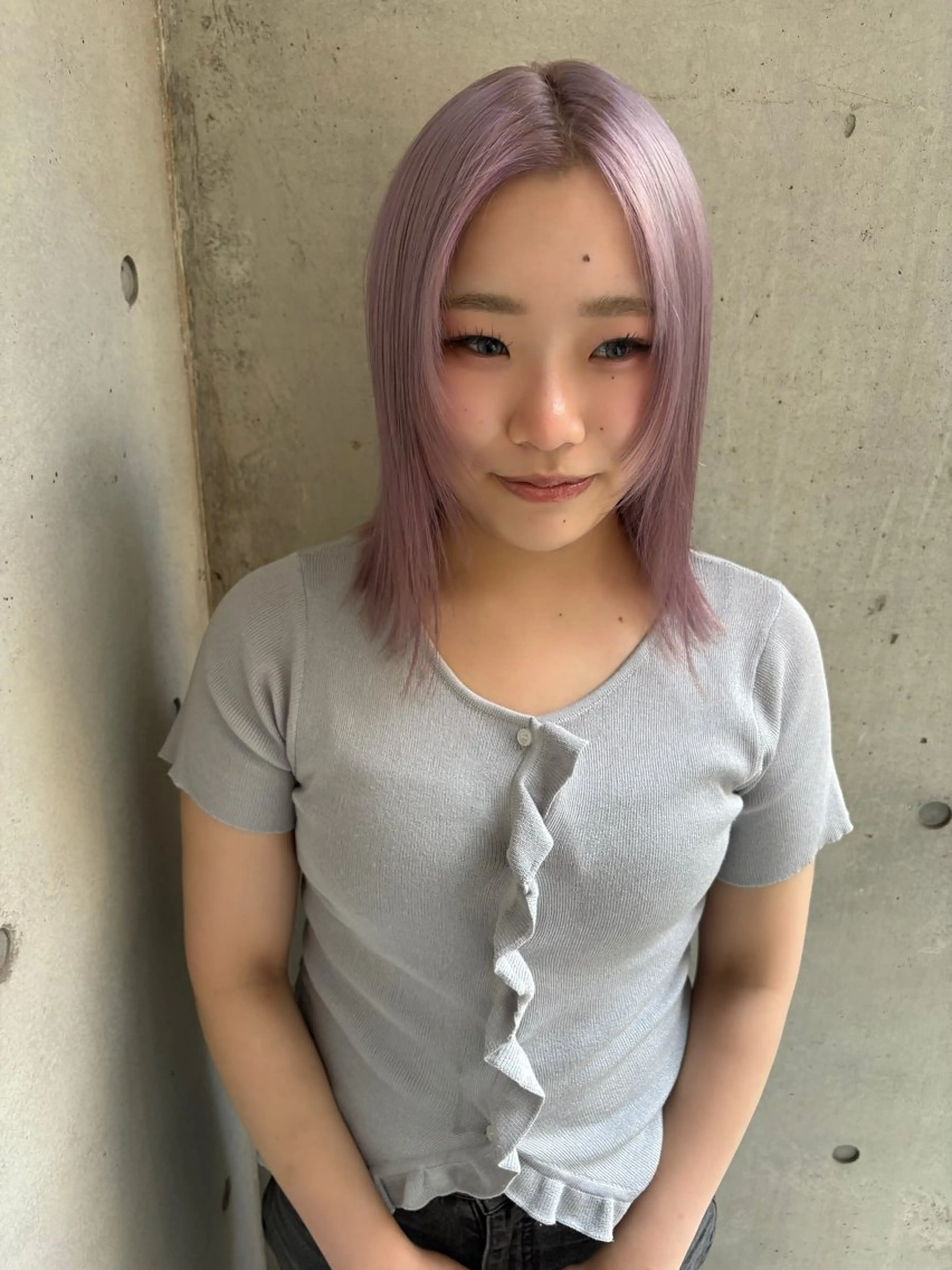 ショート ヘアカラー 【美ボブ. カラー】midoのヘアスタイル