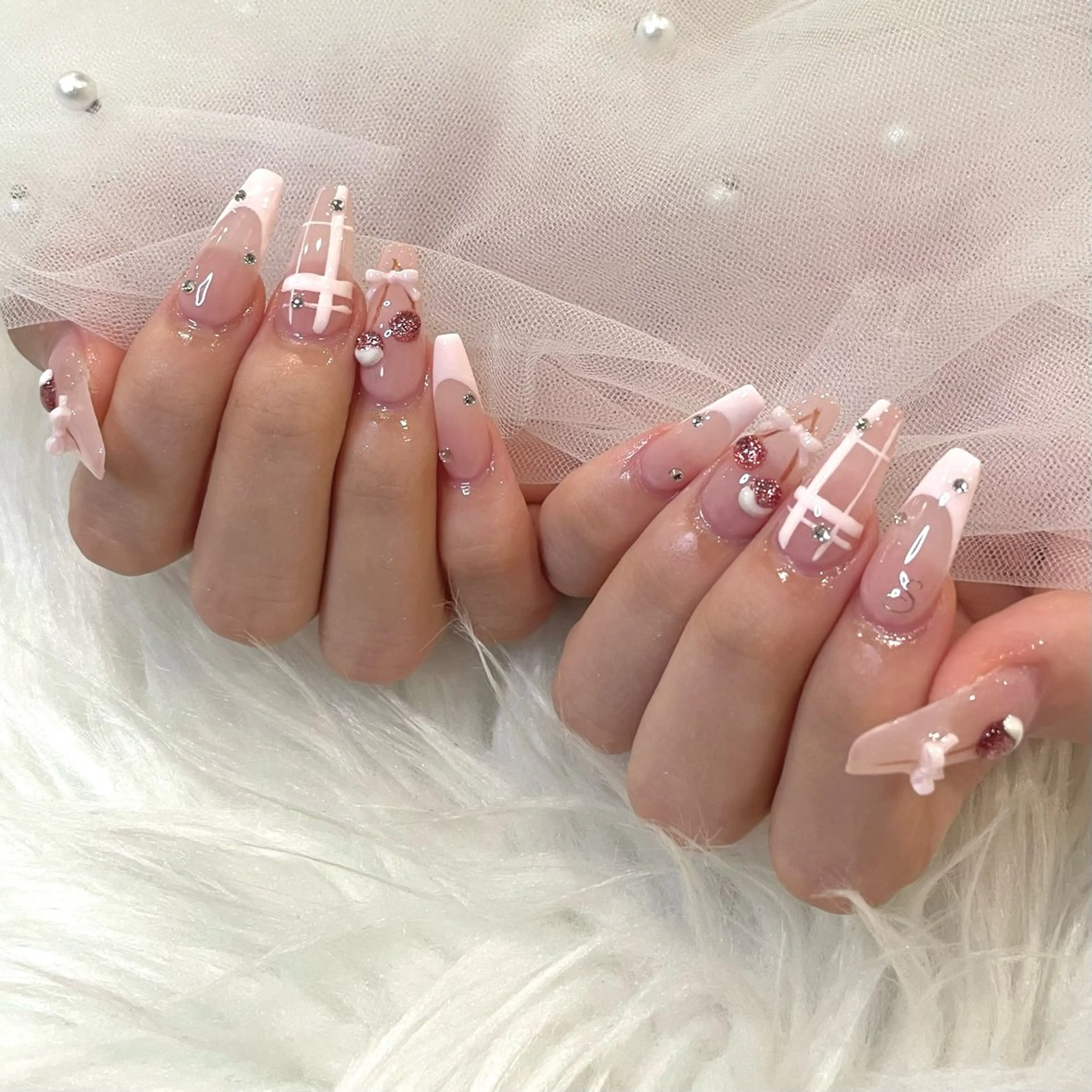 ネイル ハンドネイル nailsalon Moa【モア】所属・yurika 🌷.*･ﾟのネイルデザイン