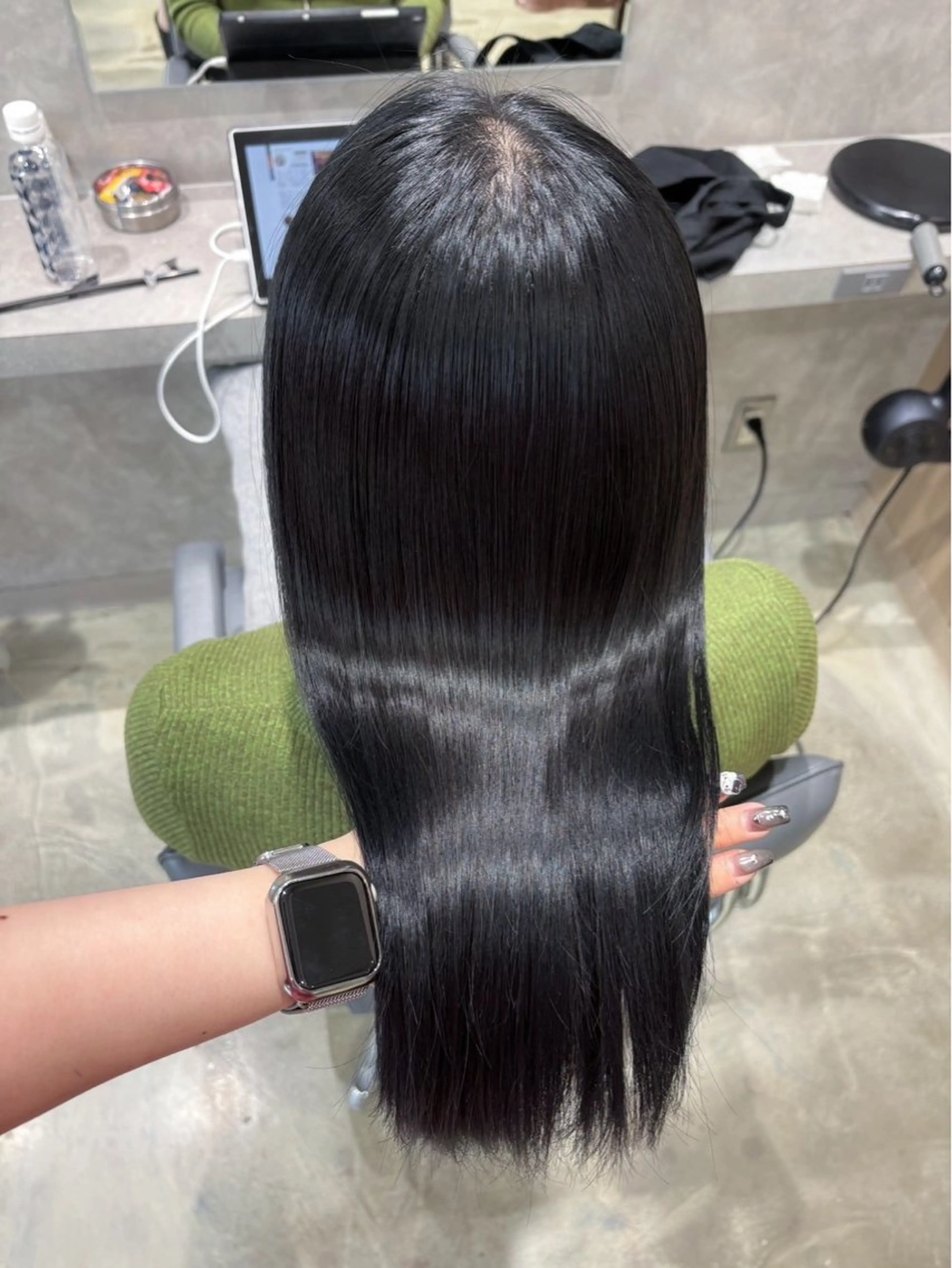 ロング カラー 透明感カラー 韓国風ヘア 新宿⋆✦ Maoのヘアスタイル