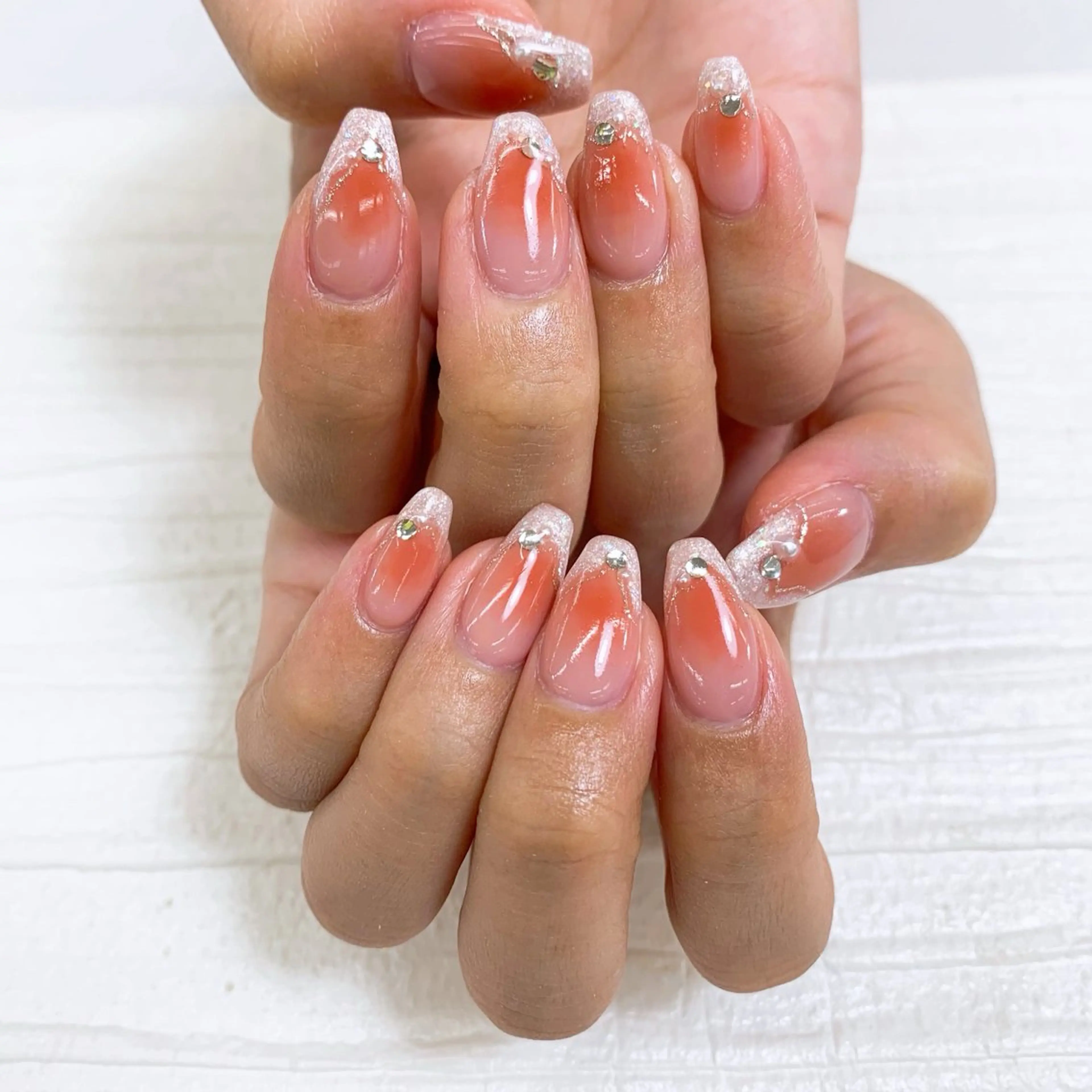 ネイル ⭐︎休業中の練習⭐︎ JNA認定講師髙橋のネイルデザイン