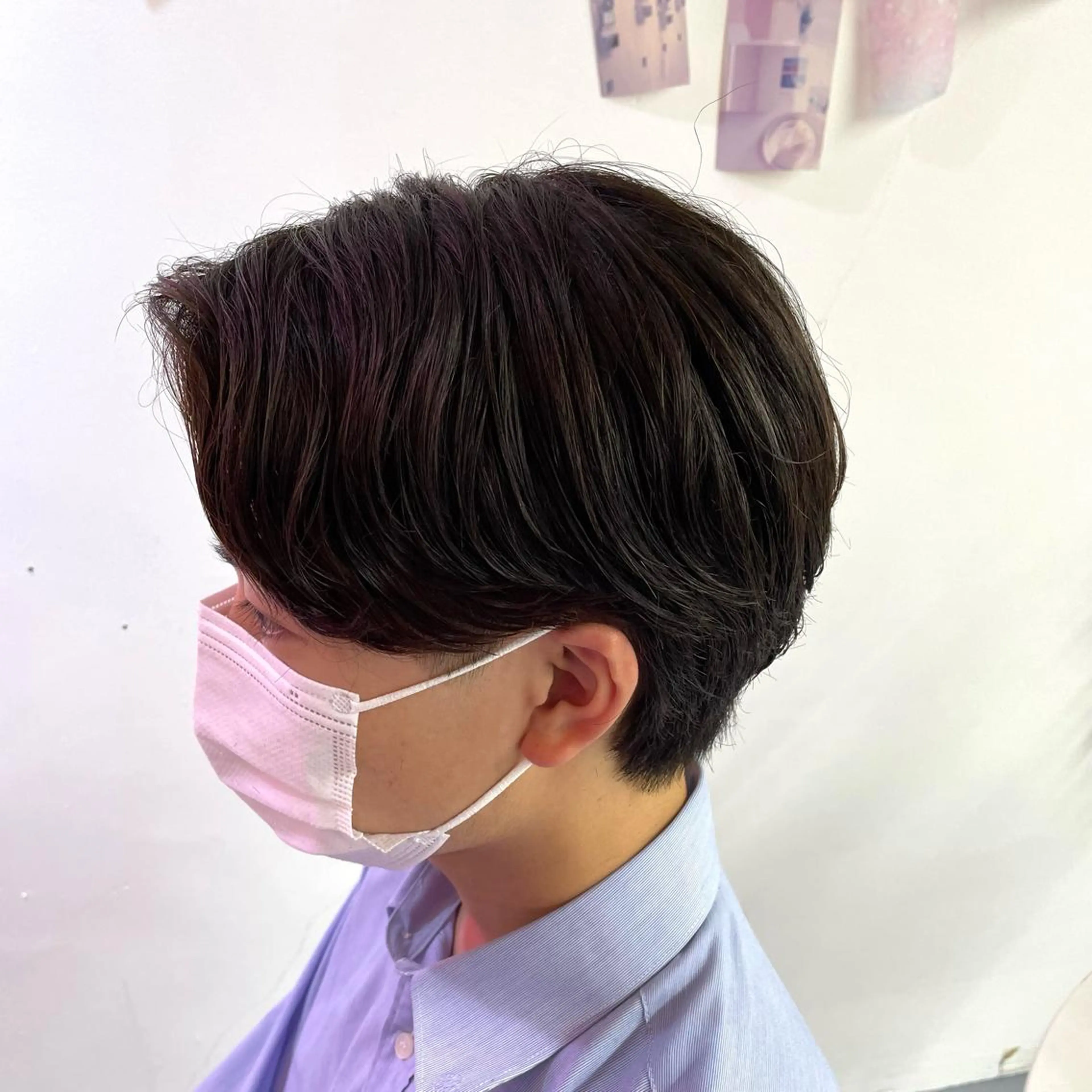 パーマ メンズ カルマパーマ メンズパーマ カット ヘアカラー メンズ特化/パーマ/ ブリーチ/福島 千颯のヘアスタイル