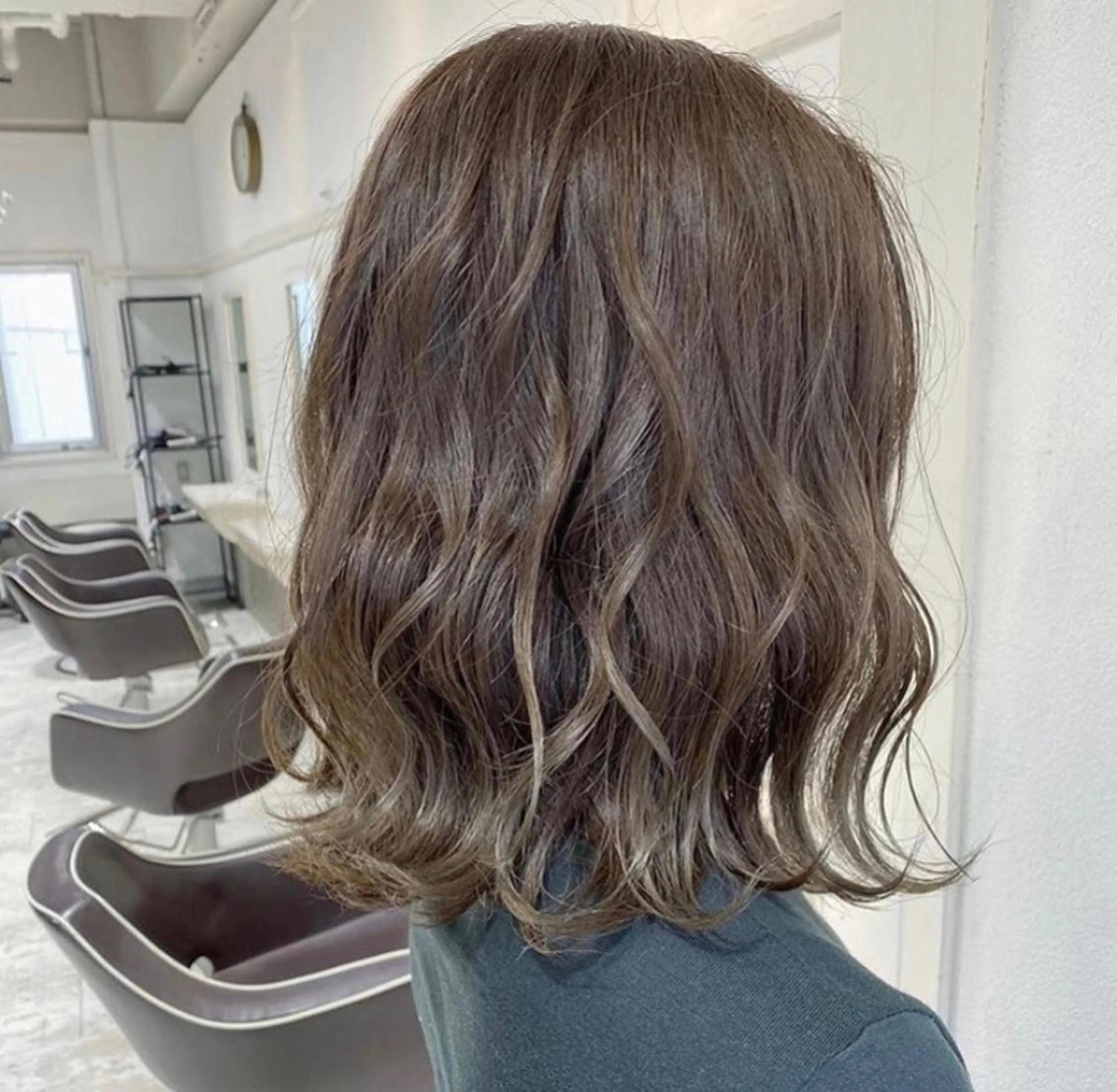 ミディアム カラー jill by gisel＿奥家のヘアスタイル