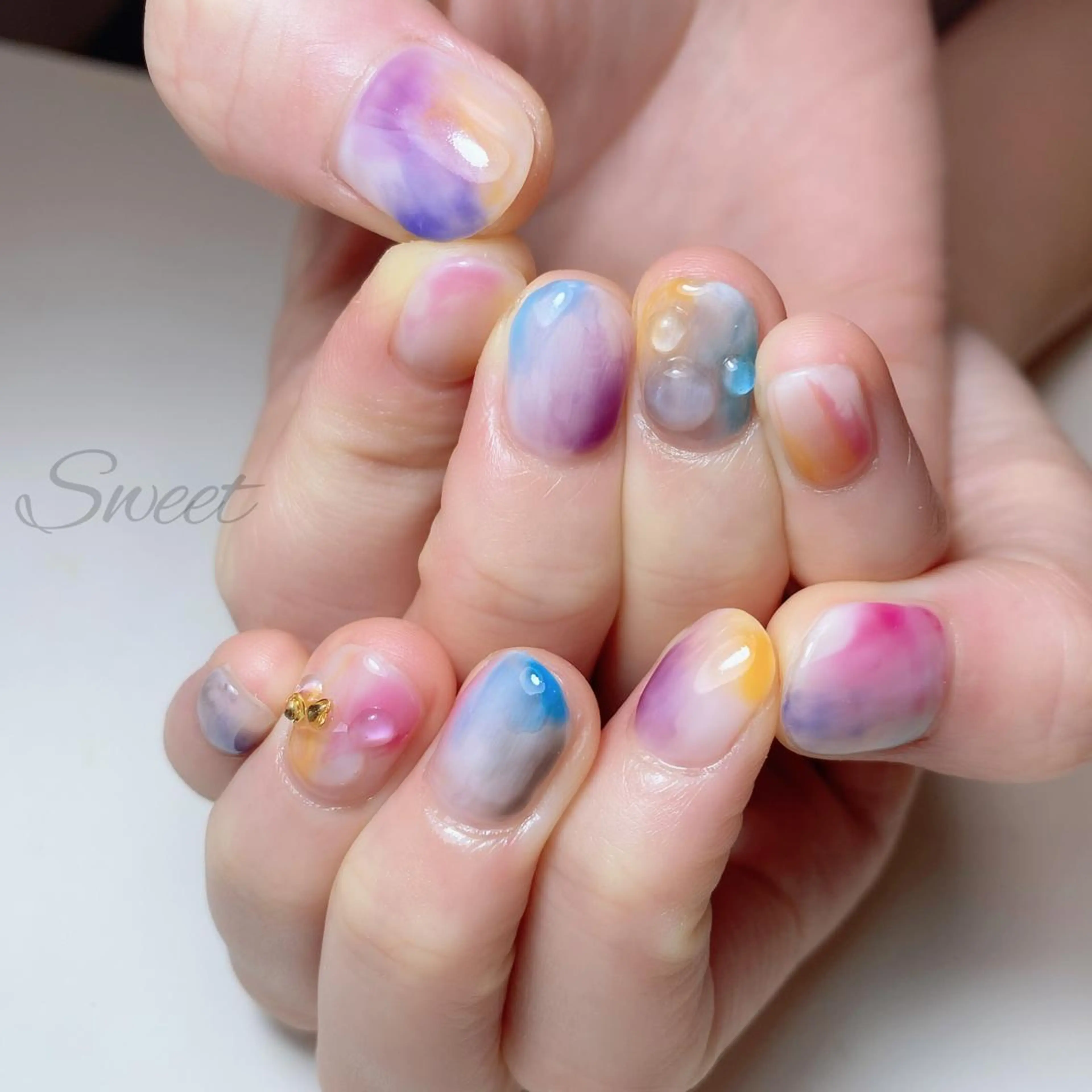 ネイル sweet 仲野陽子のネイルデザイン