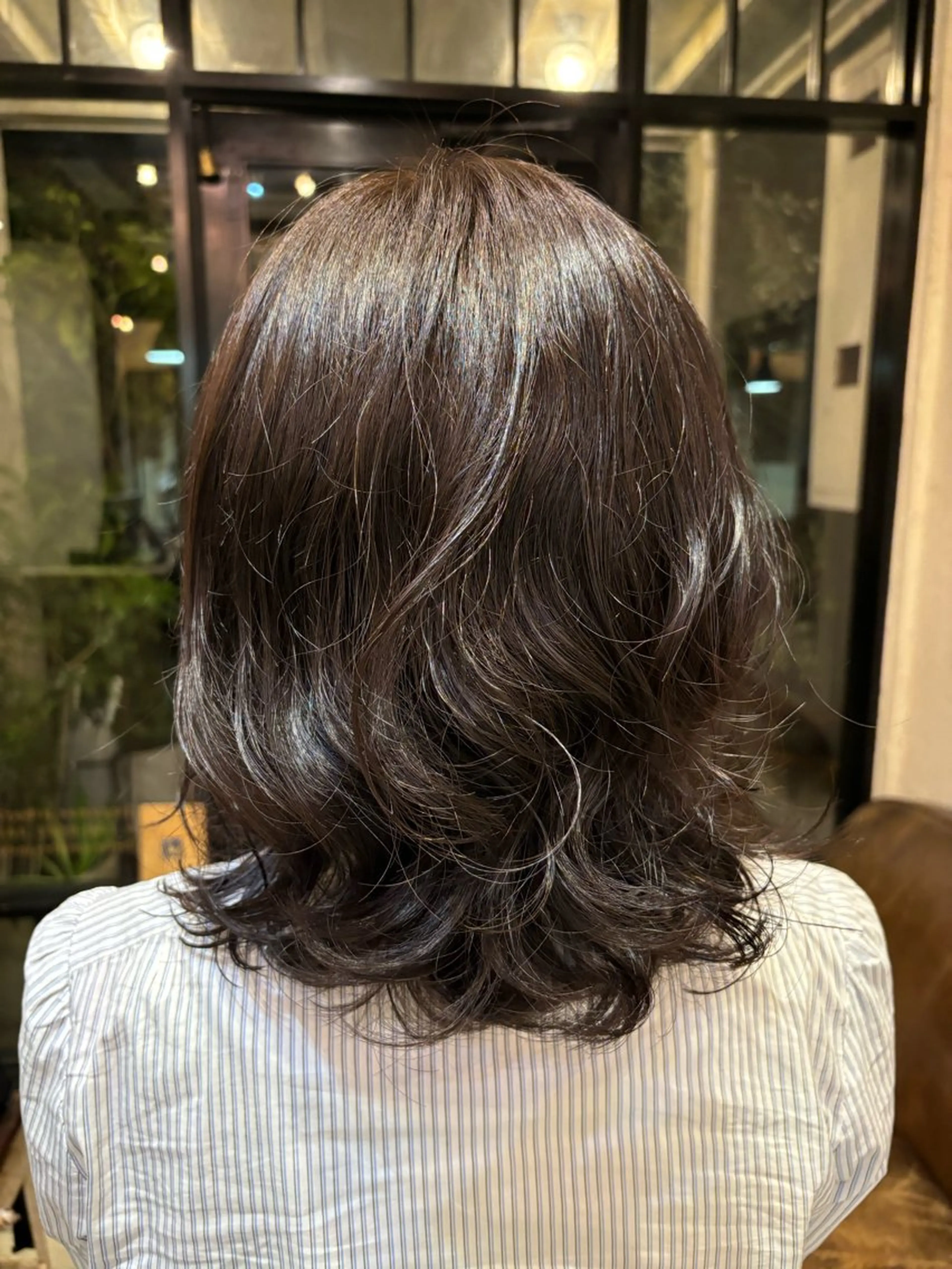 パーマ デジタルパーマ 小山 奈津のヘアスタイル