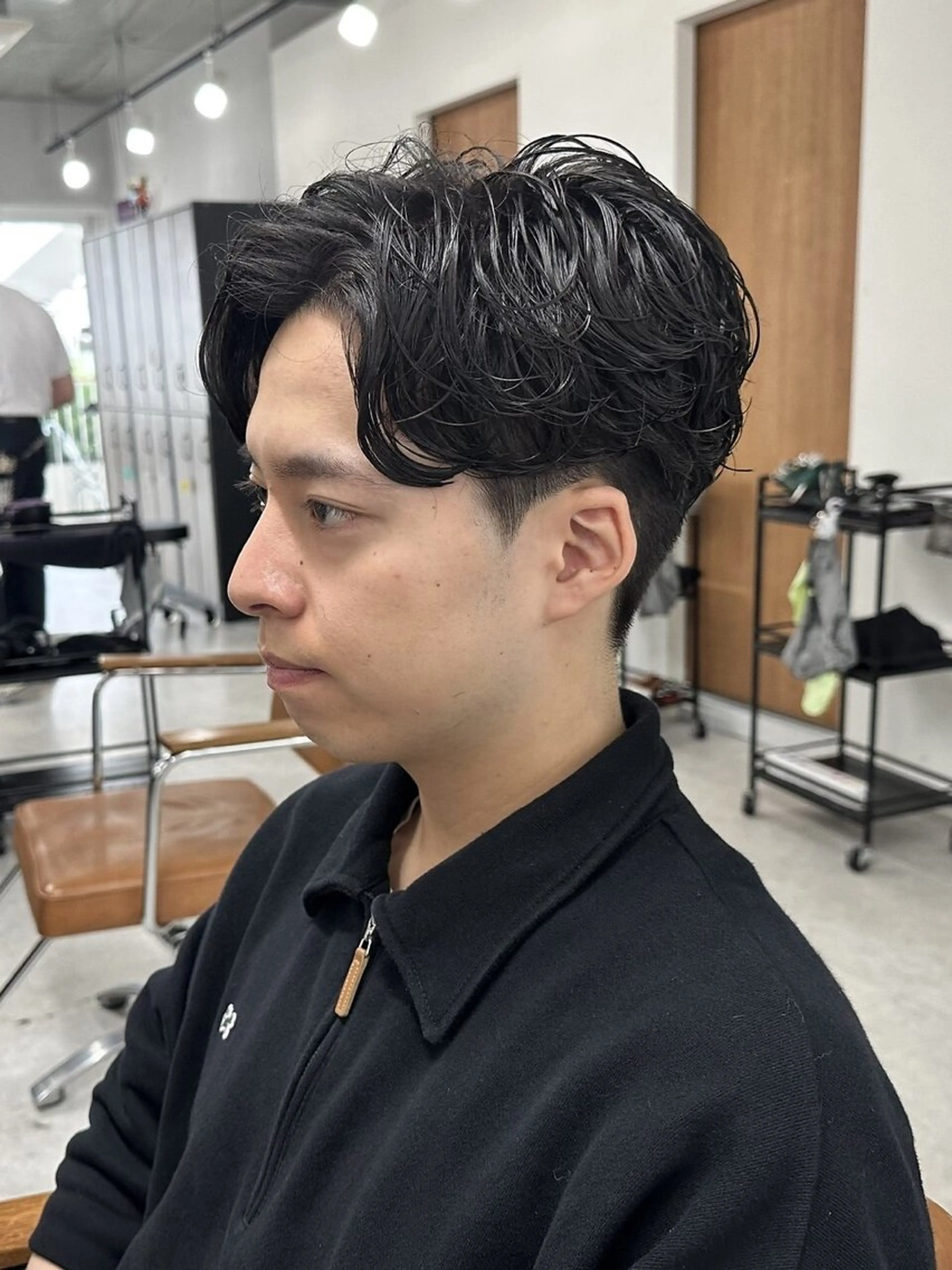 パーマ メンズ メンズカット/パーマ Tomomi💙のヘアスタイル