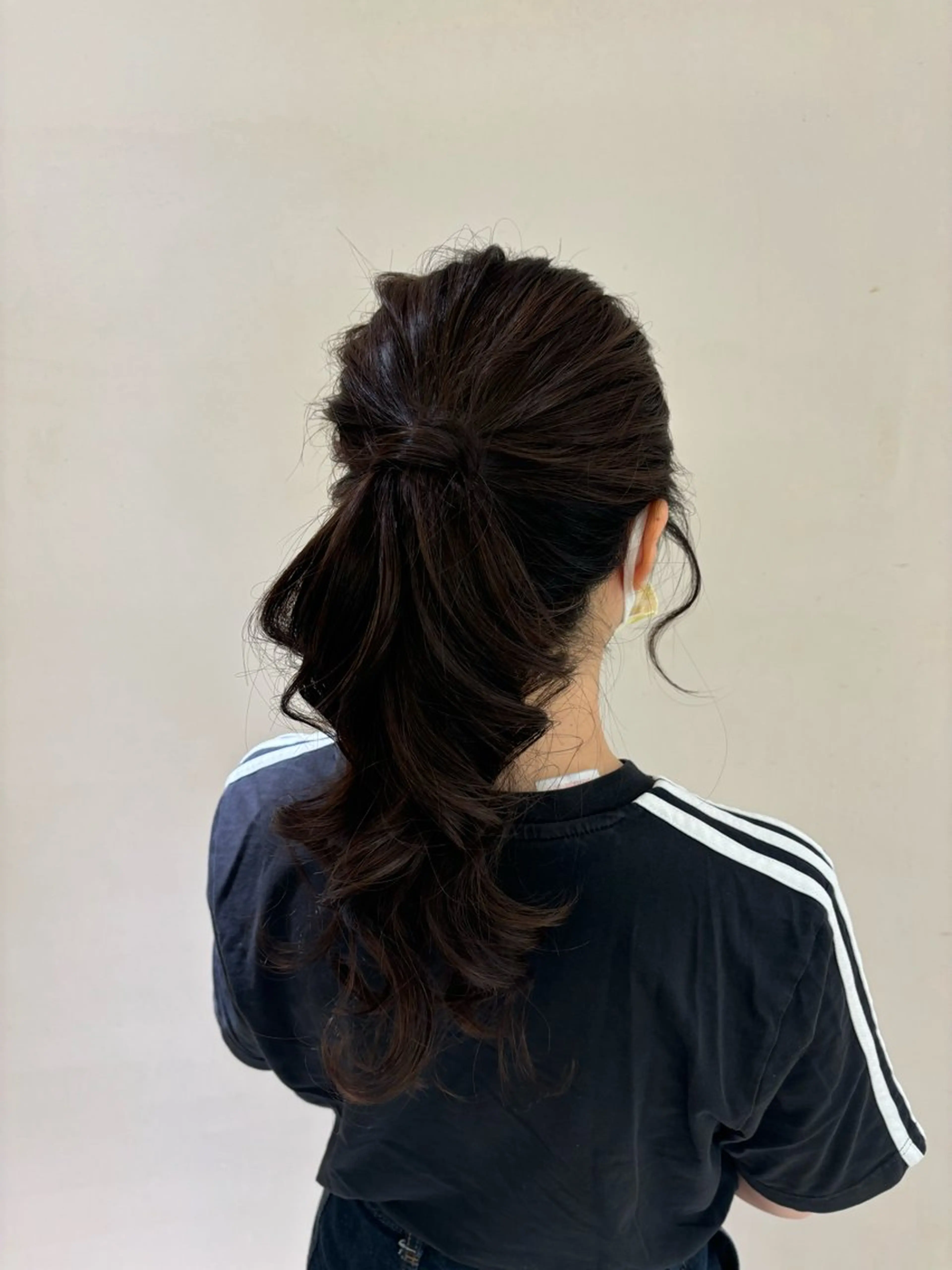 ロング ヘアアレンジ 田中 くるみのヘアスタイル