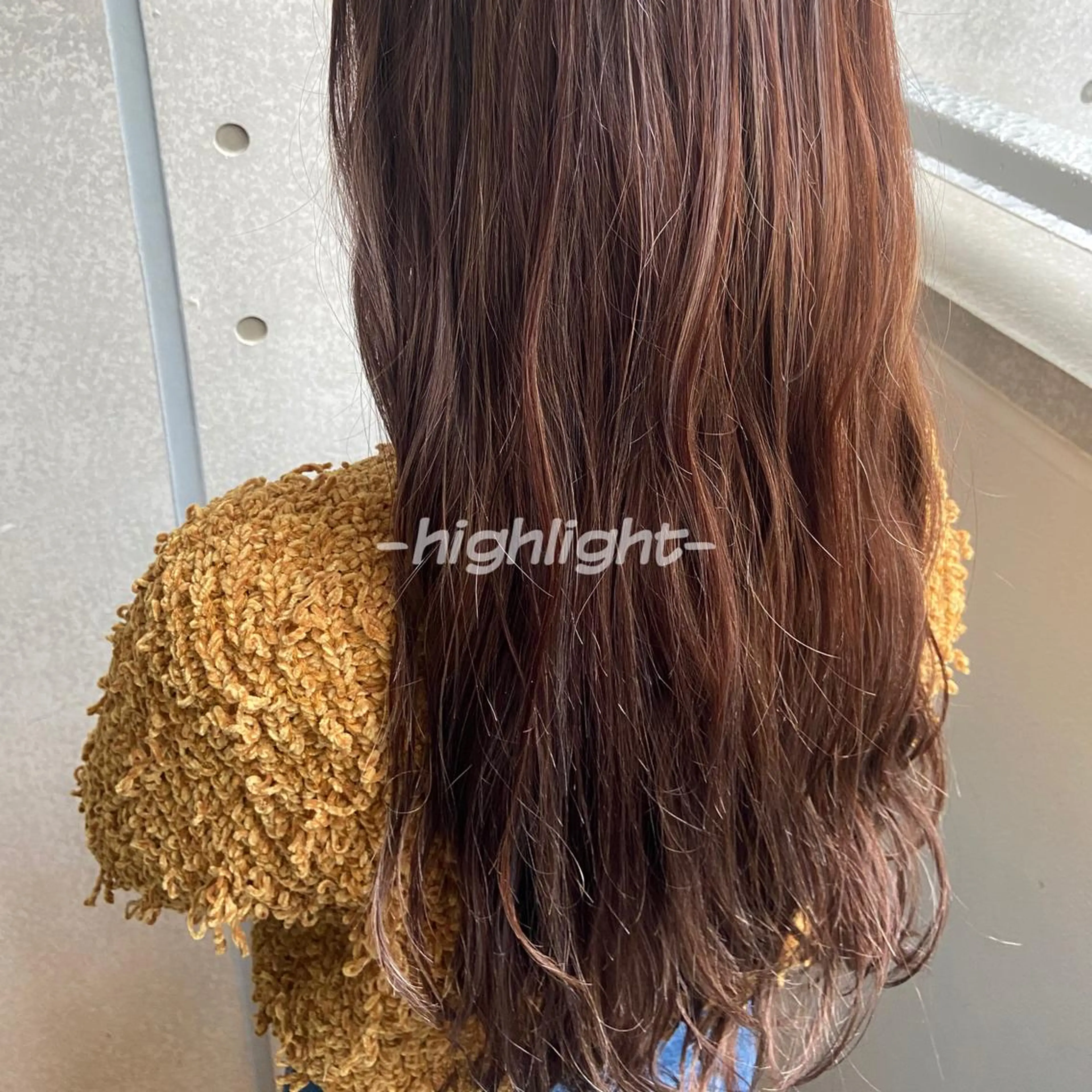 ロング カラー パーマ ヘアアレンジ メンズ キッズ ネイル マツエク・マツパ ヘアカラー トリートメント 横浜Bob美容師🤎 ERINAのヘアスタイル