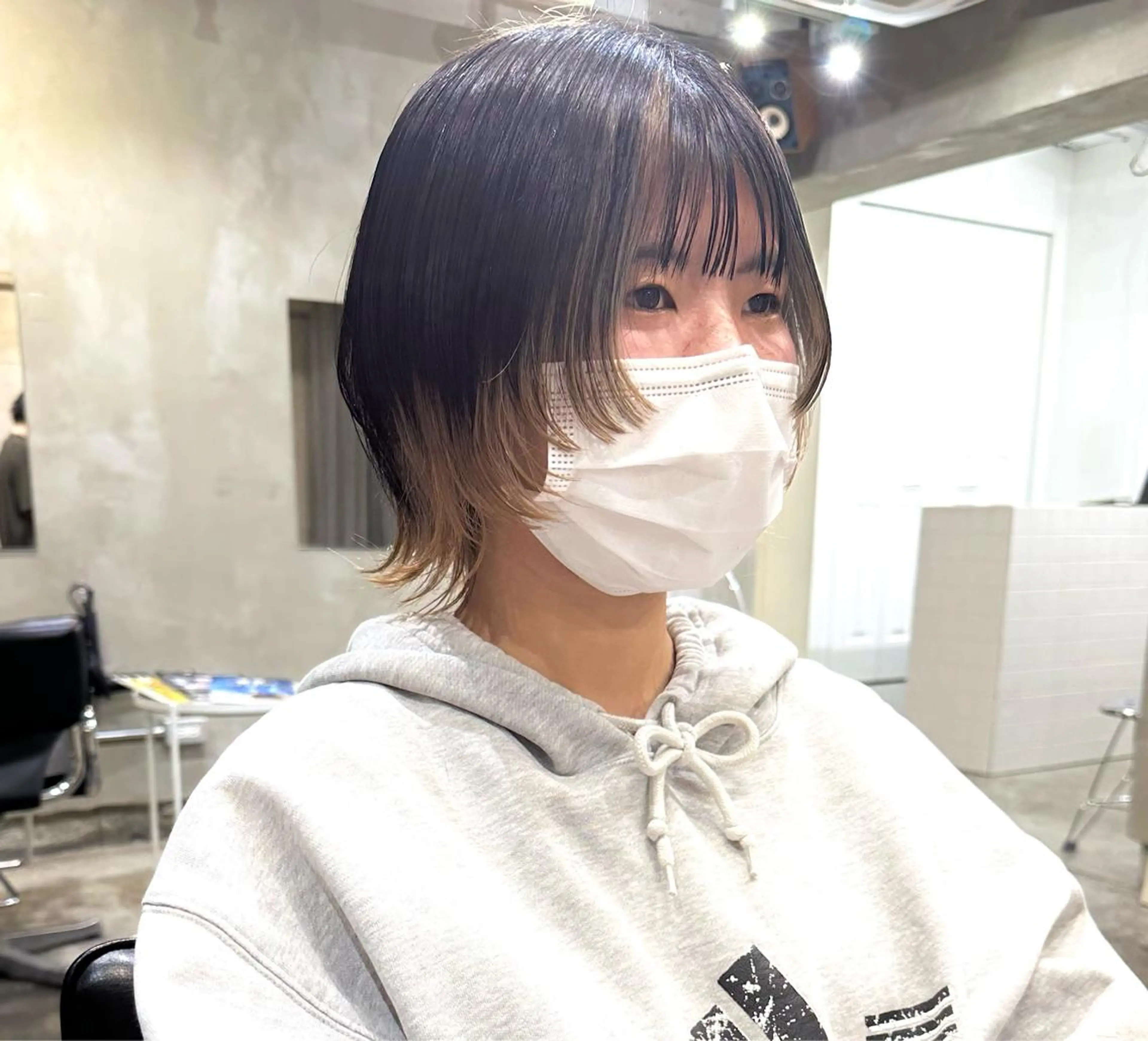 ショート カラー パーマ ヘアアレンジ メンズ ササキカズマ〻透明感 〻色落ち〻赤み消しのヘアスタイル