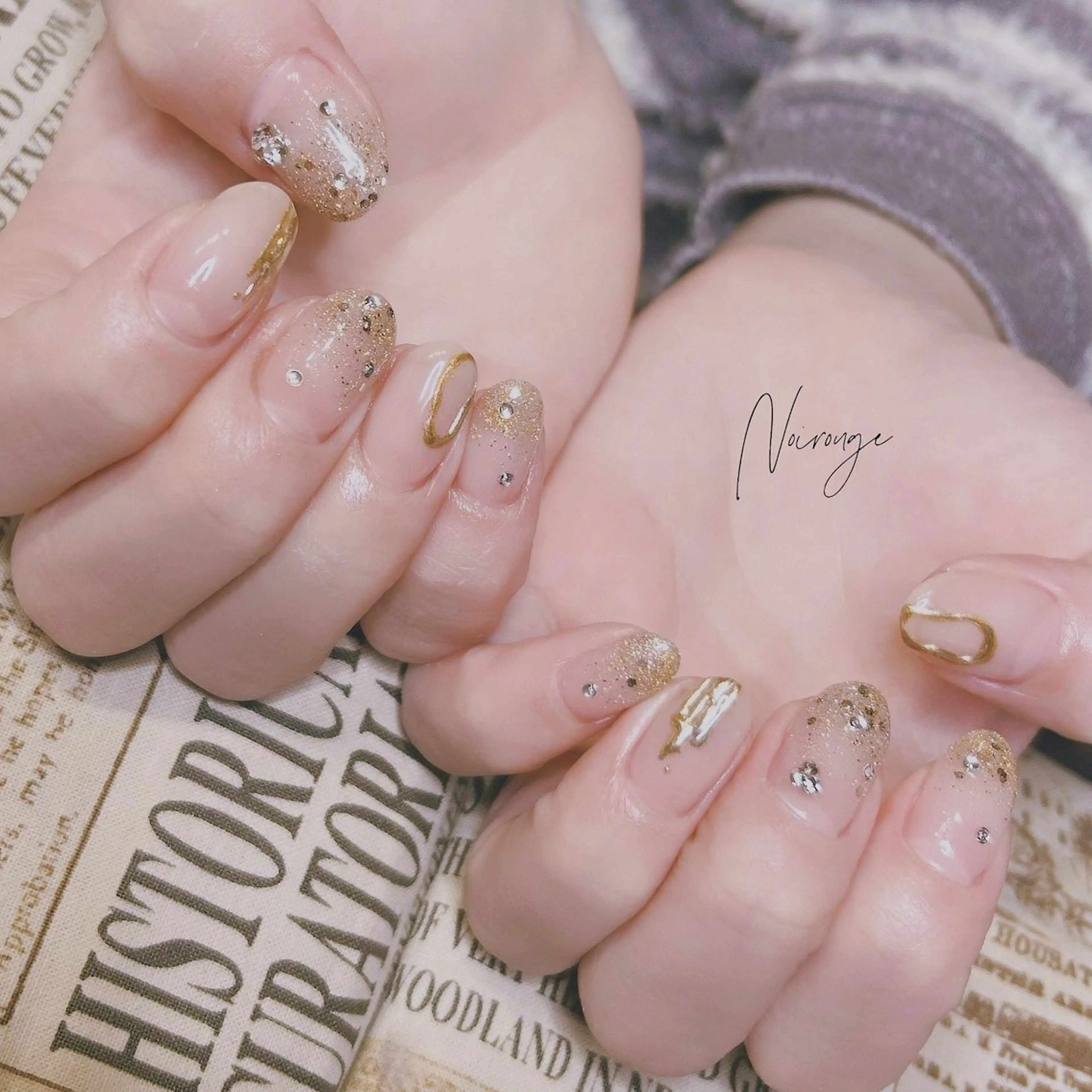 ネイル ハンドネイル NOI ROUGEのネイルデザイン