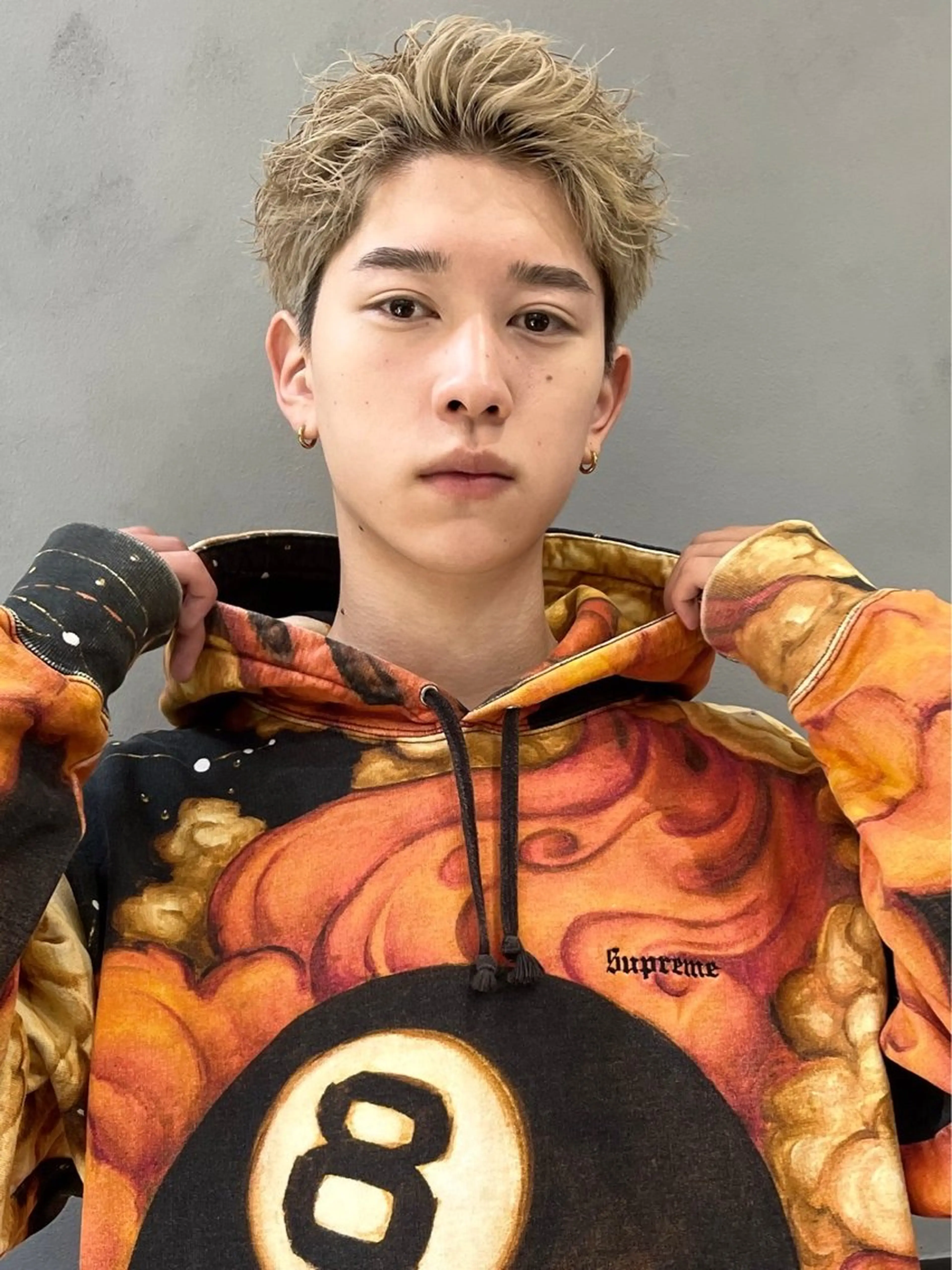 ショート メンズ REBECCA 宮崎伊玖のヘアスタイル