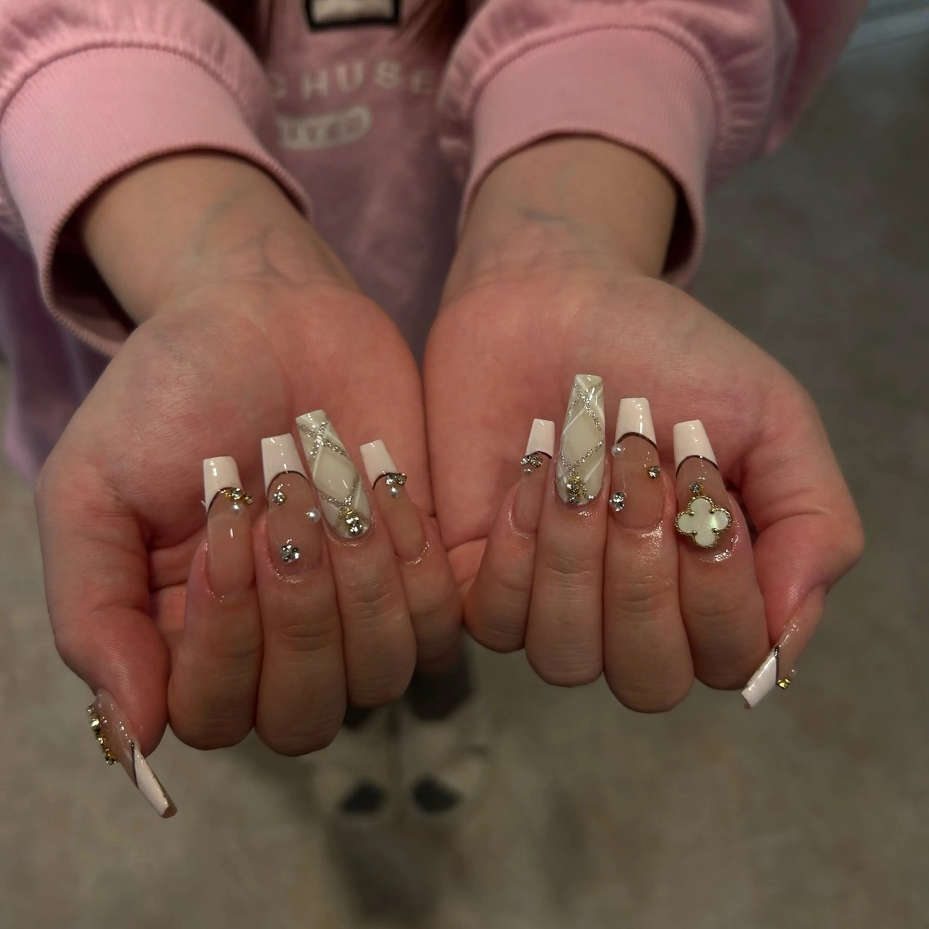 〖チップ長さ出し〗やり放題コース☆/長さ出し10本/画像持ち込み◎/時間内アート◎の写真