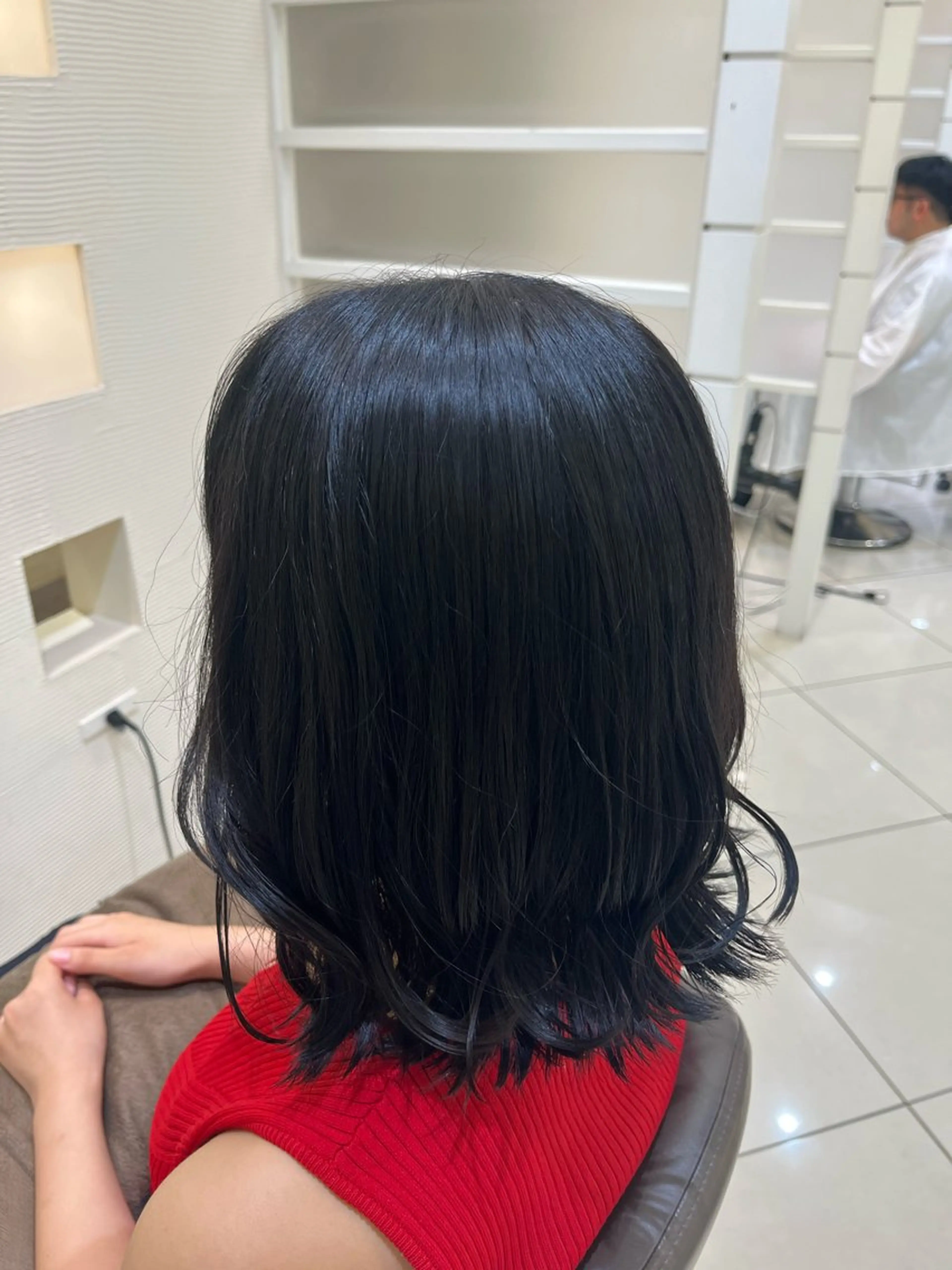 カラー 縮毛矯正/艶髪/ チホリのヘアスタイル