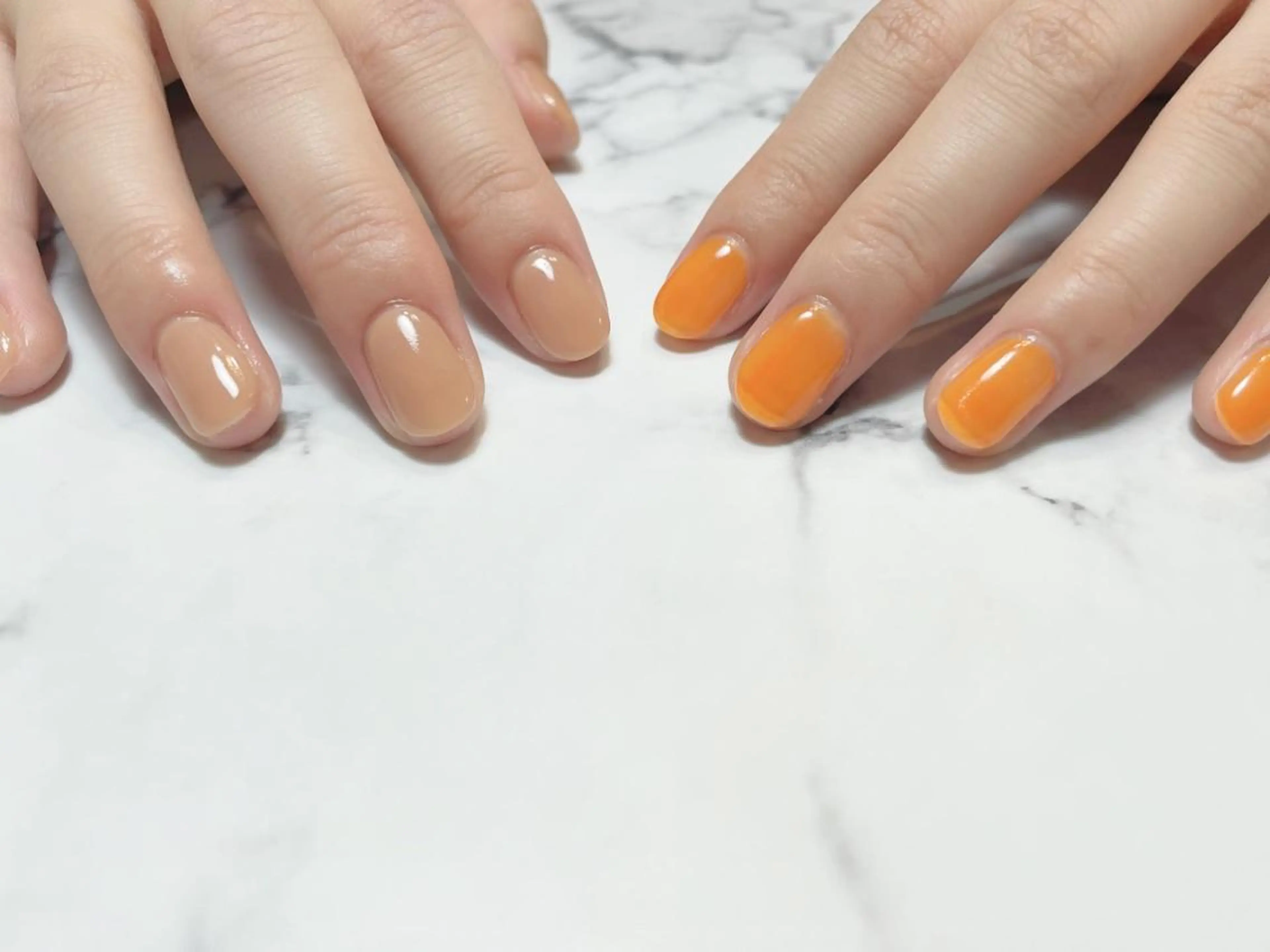 ネイル アートネイル ジェルネイル ニュアンスネイル パラジェル Nailist Honamiのネイルデザイン