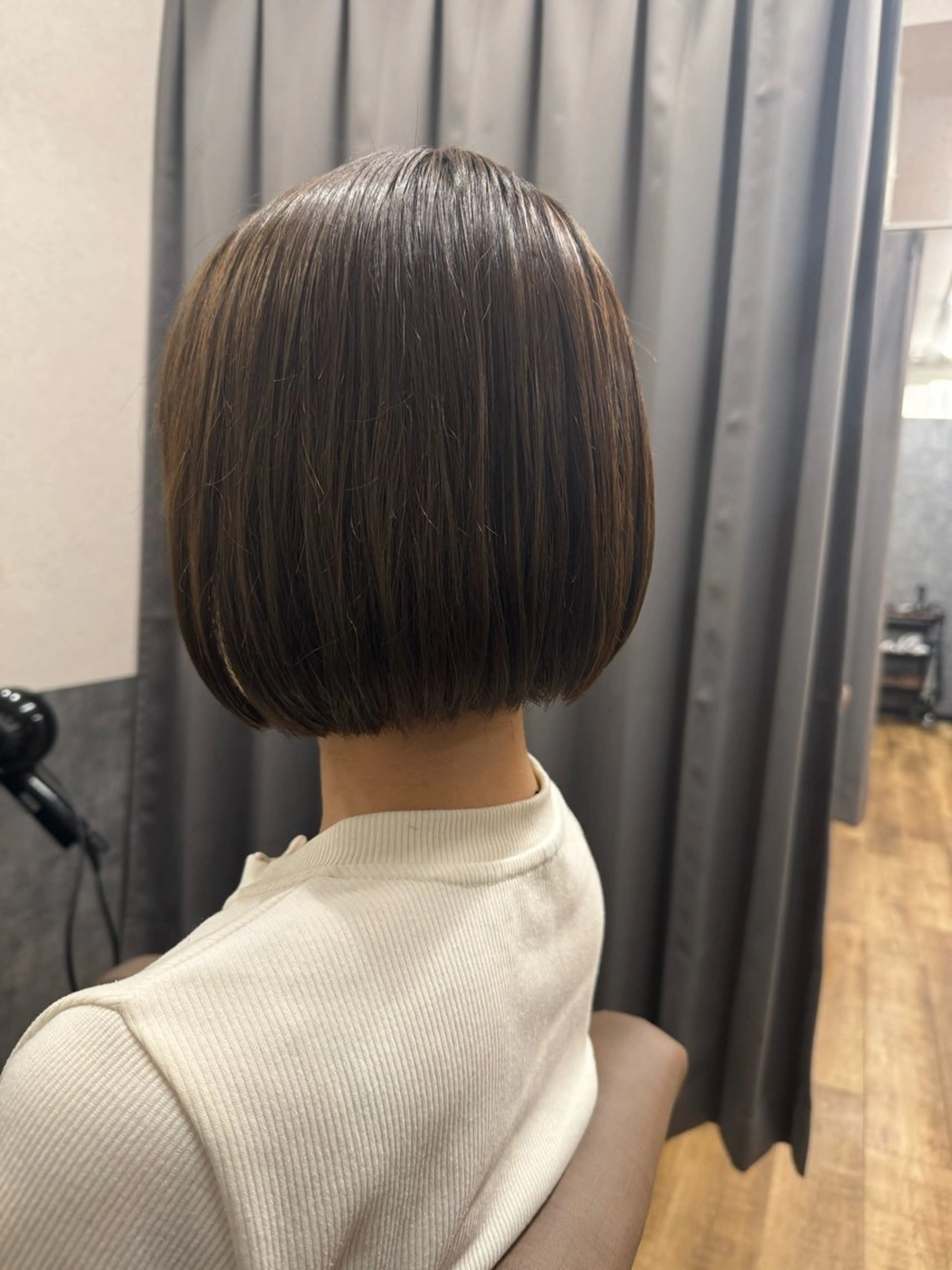 ショート カラー ボブ メンズカット特化 今野のヘアスタイル