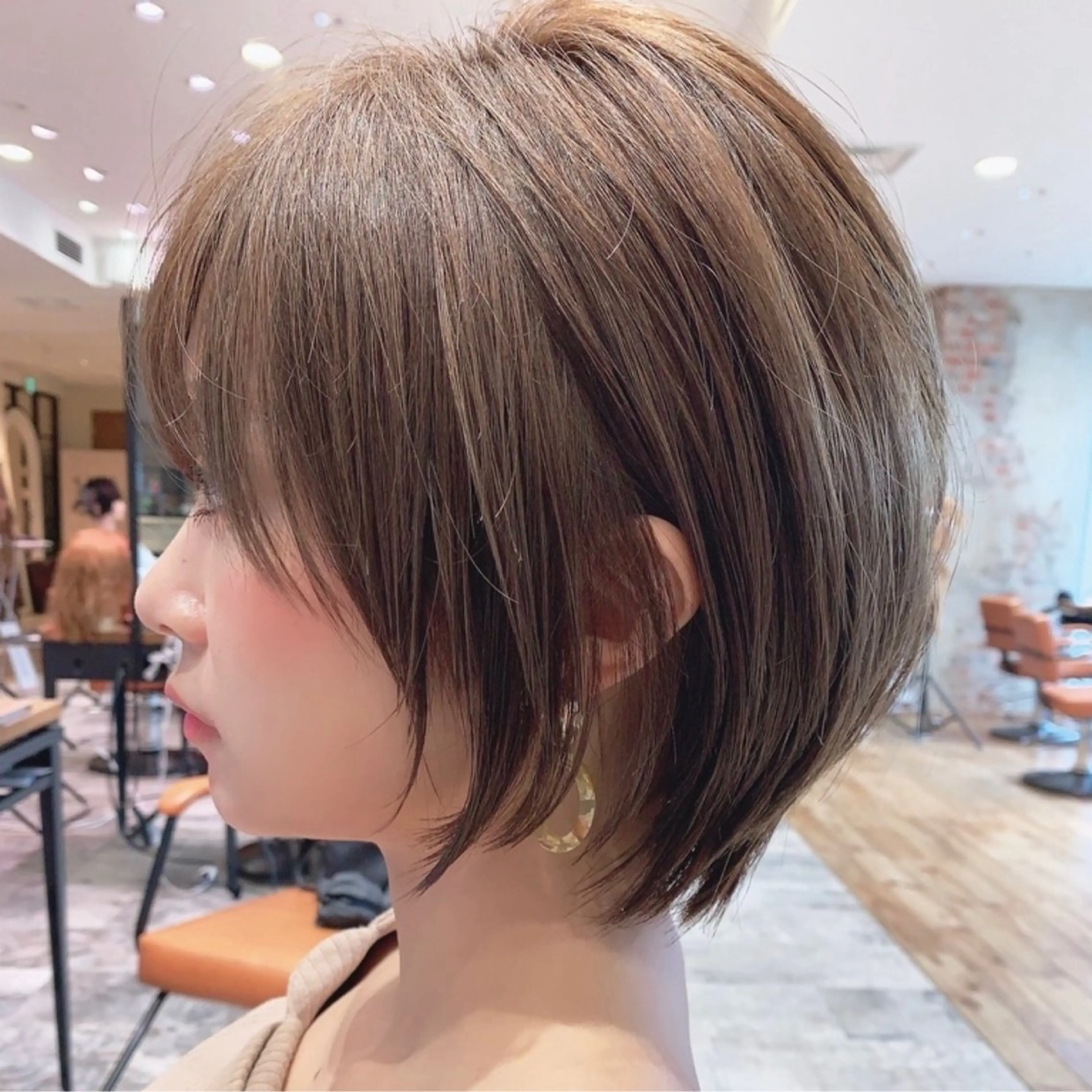 ショート カラー ショートボブ ボブ 似合わせカット ショートヘア 小顔カット カット ヘアカラー トリートメント ショート、ボブの神✨ 峯朋也✂︎✨のヘアスタイル