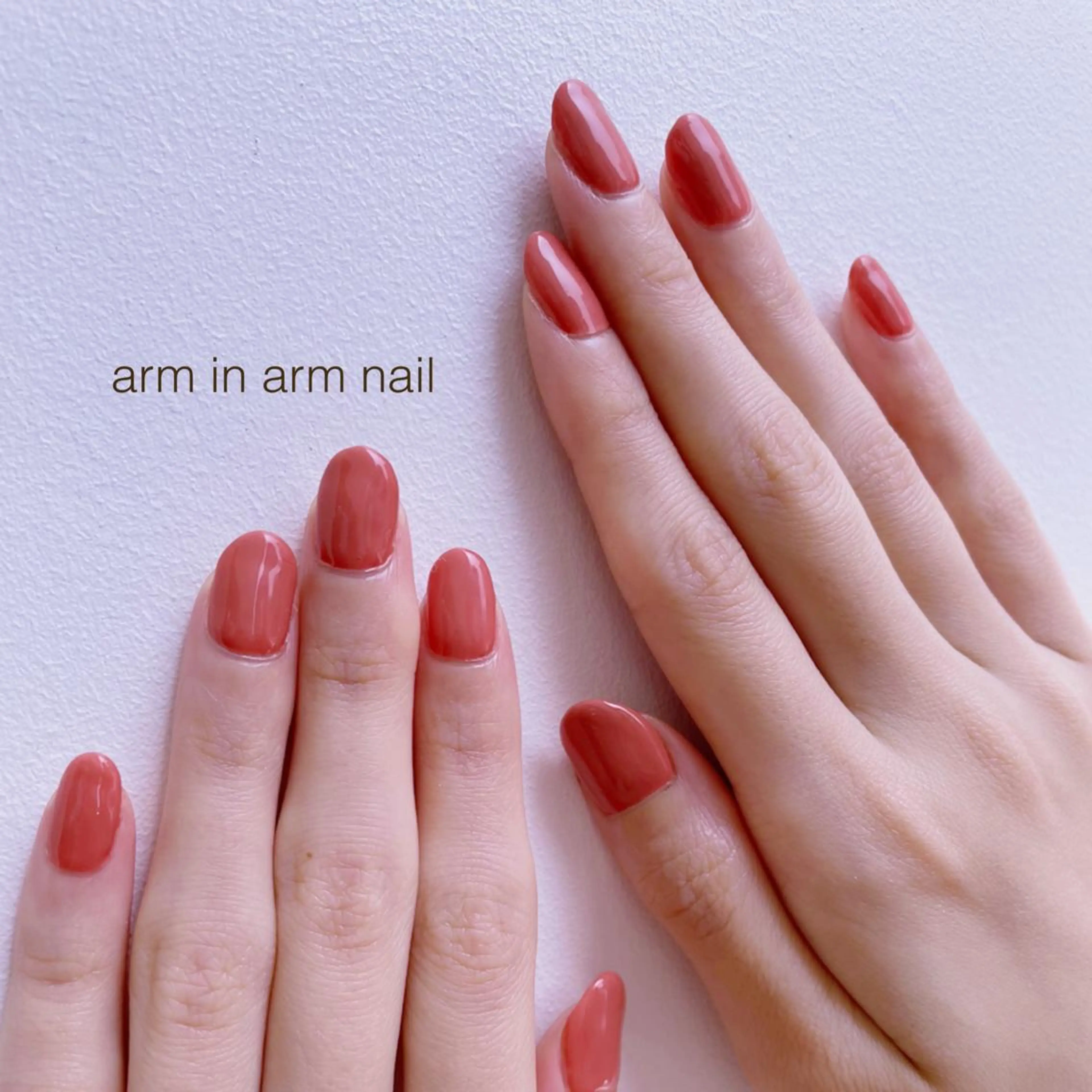 ネイル arm in arm ︎✿Yamamotoのマツエク・マツパデザイン