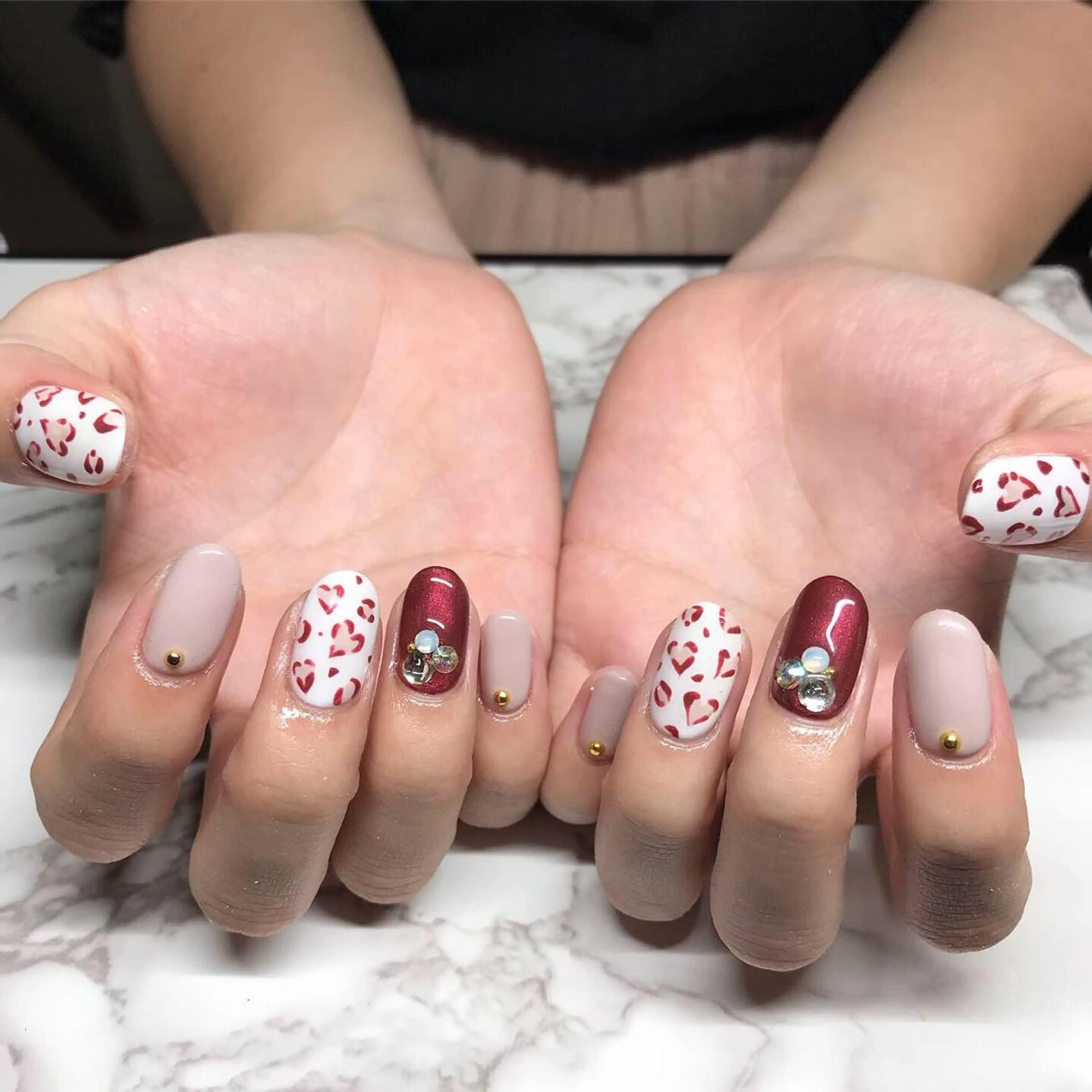 ネイル 持ち込み アスピーネイル asukaのネイルデザイン