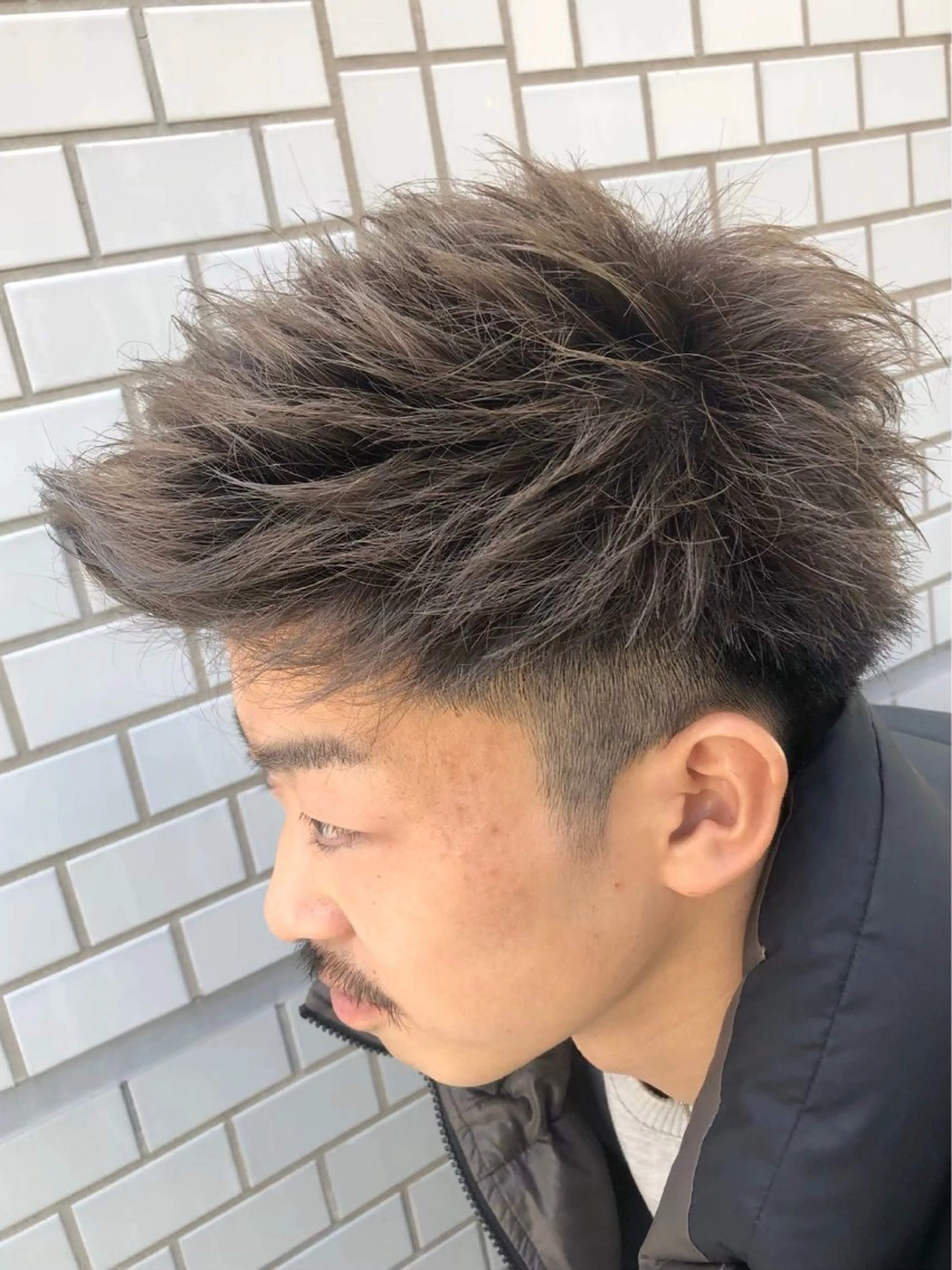カラー アッシュ ヘアカラー メンズカット支持率 No.I👑sawaのヘアスタイル