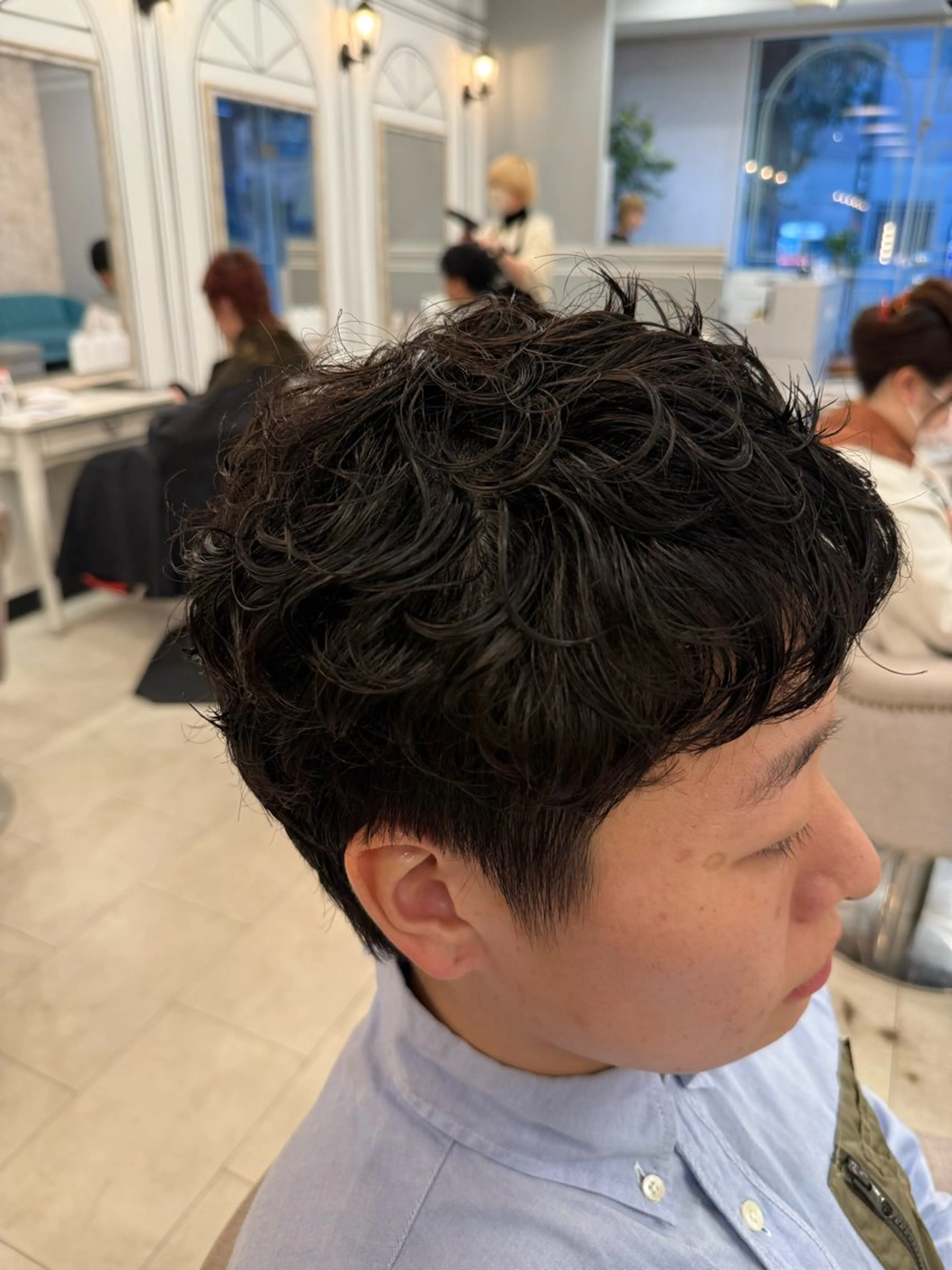 ショート パーマ 三上 莉里のマツエク・マツパデザイン
