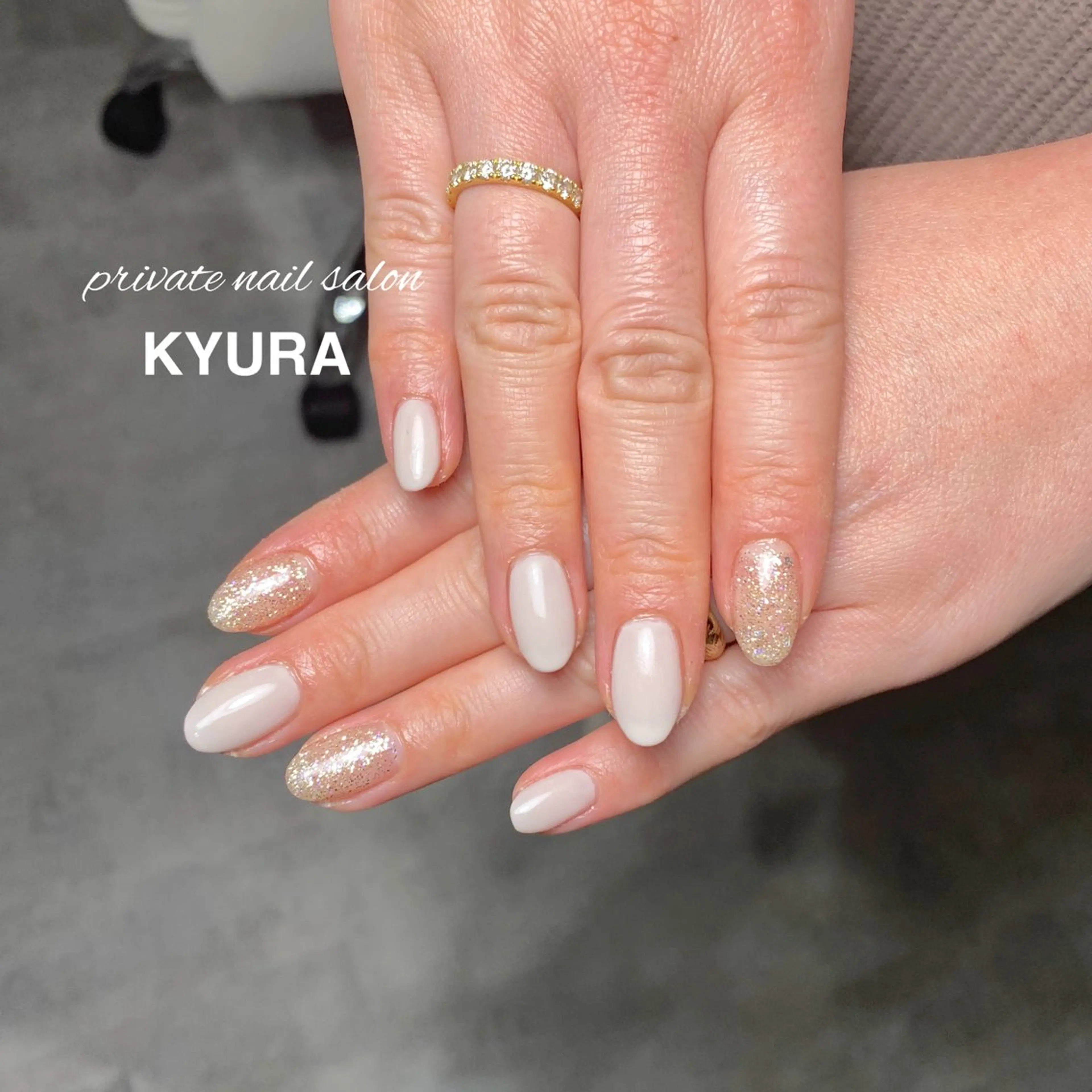 ネイル ワンカラーネイル 大東市ネイルサロン 【KYURA】ｷｭﾗのネイルデザイン