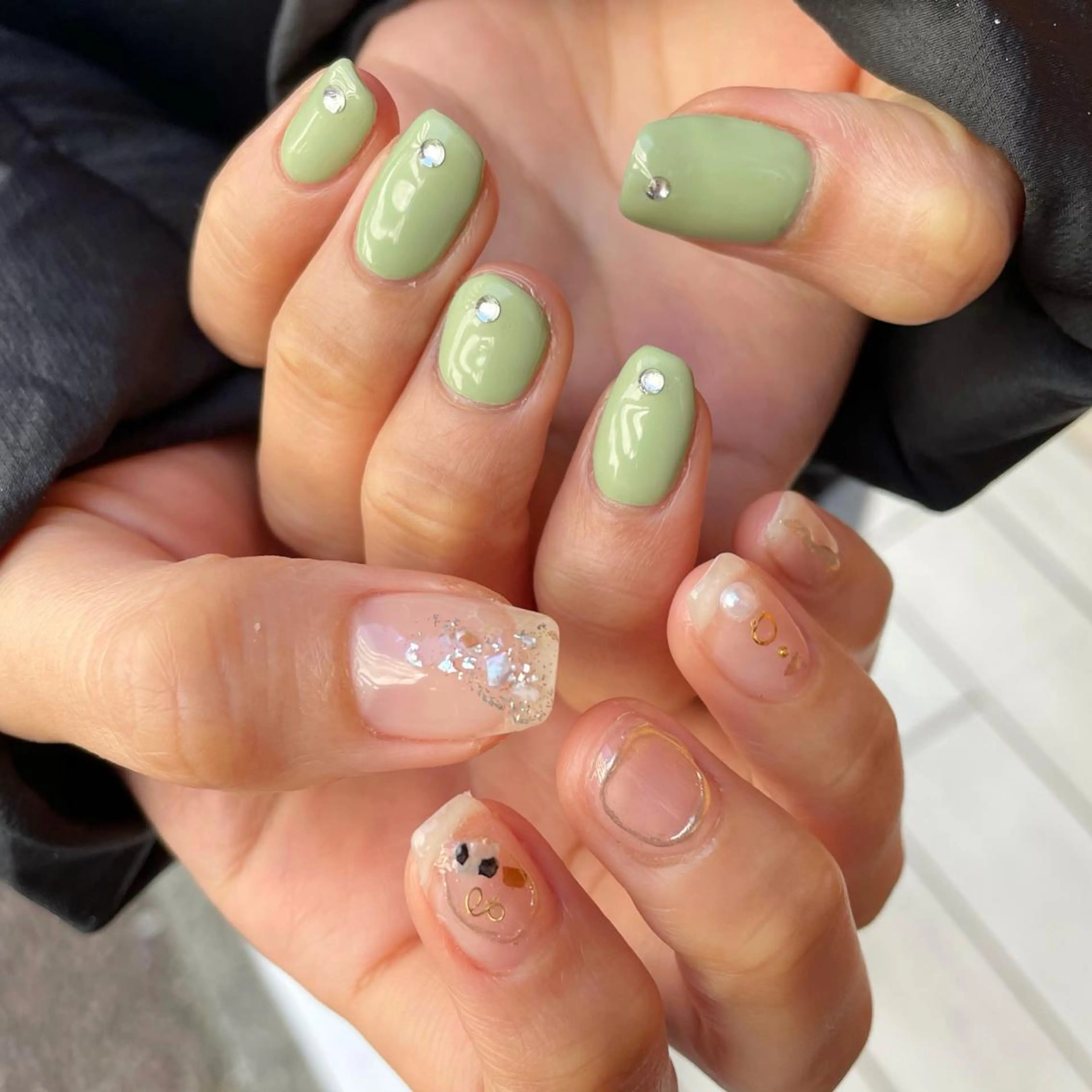 ネイル ハンドネイル 新井 ひなののネイルデザイン