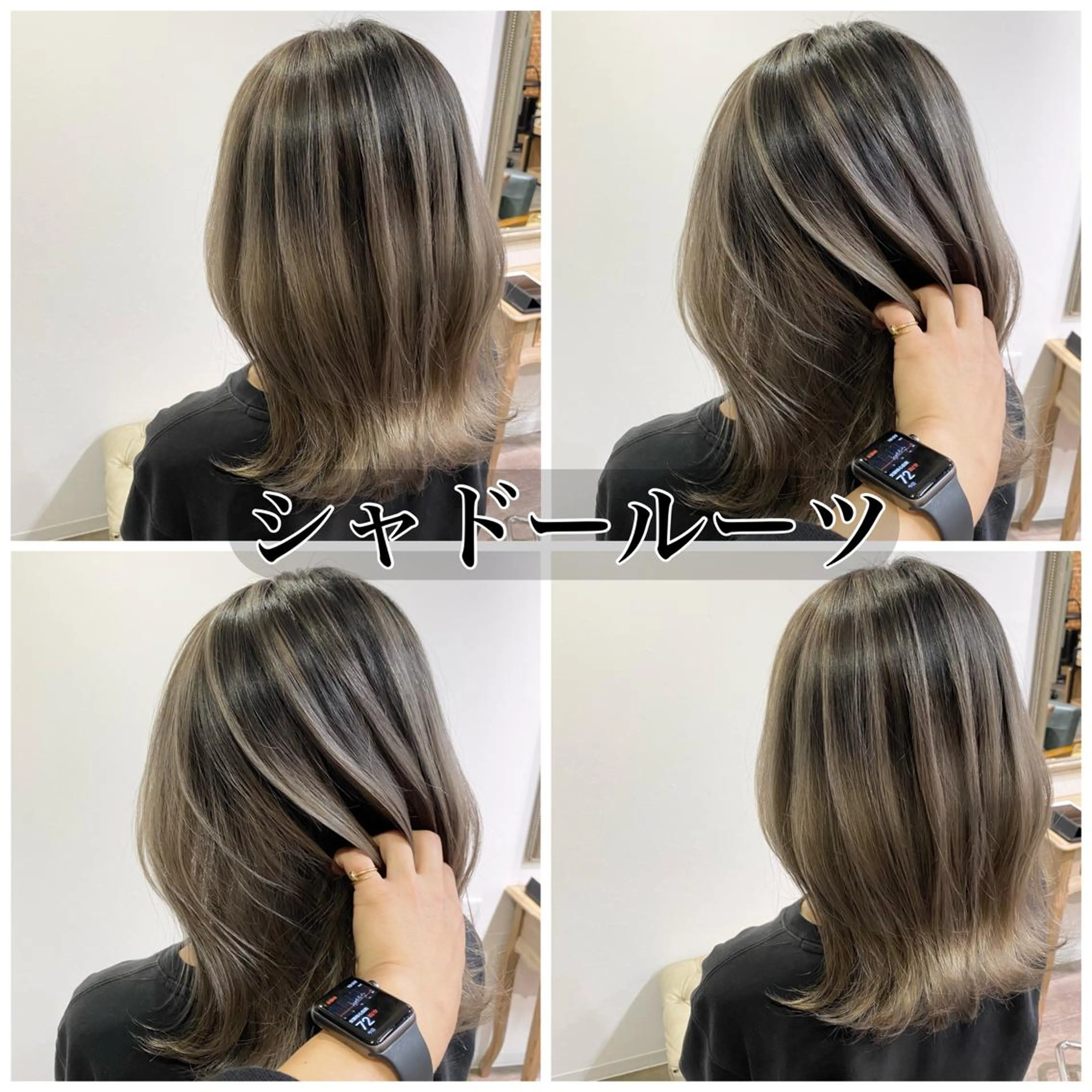 ミディアム 粕川 達哉のヘアスタイル