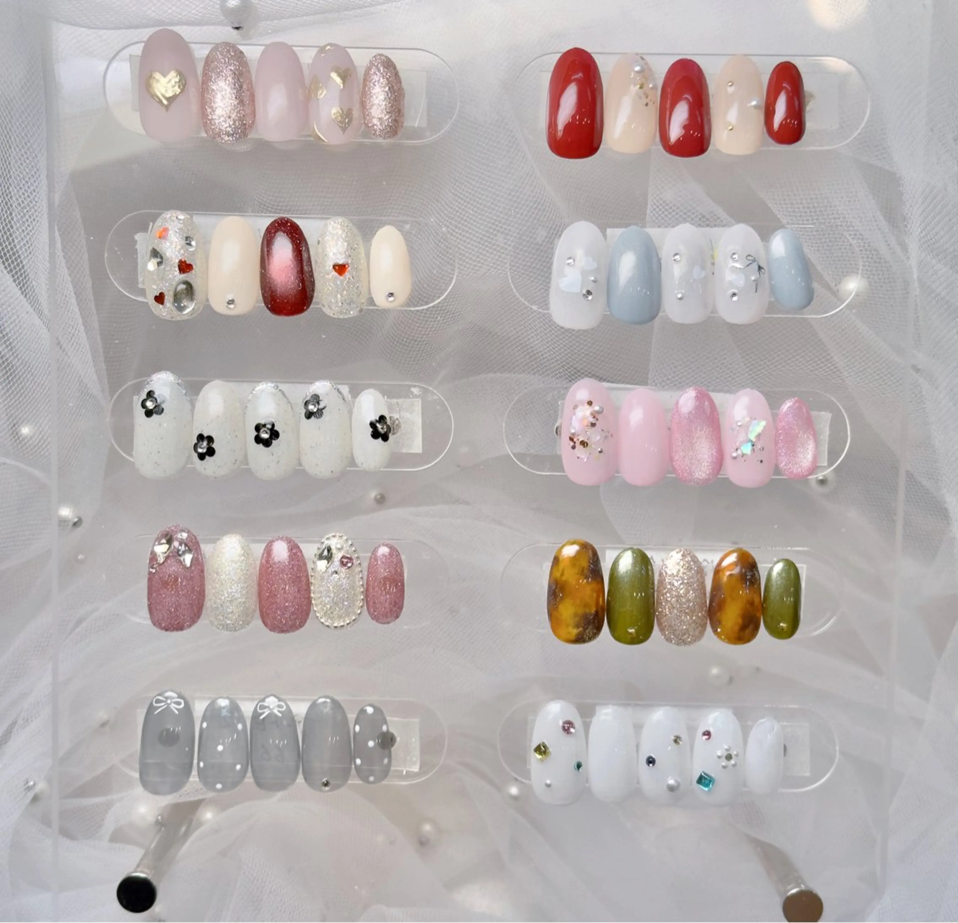 ネイル Queennail 北堀江AYAのネイルデザイン