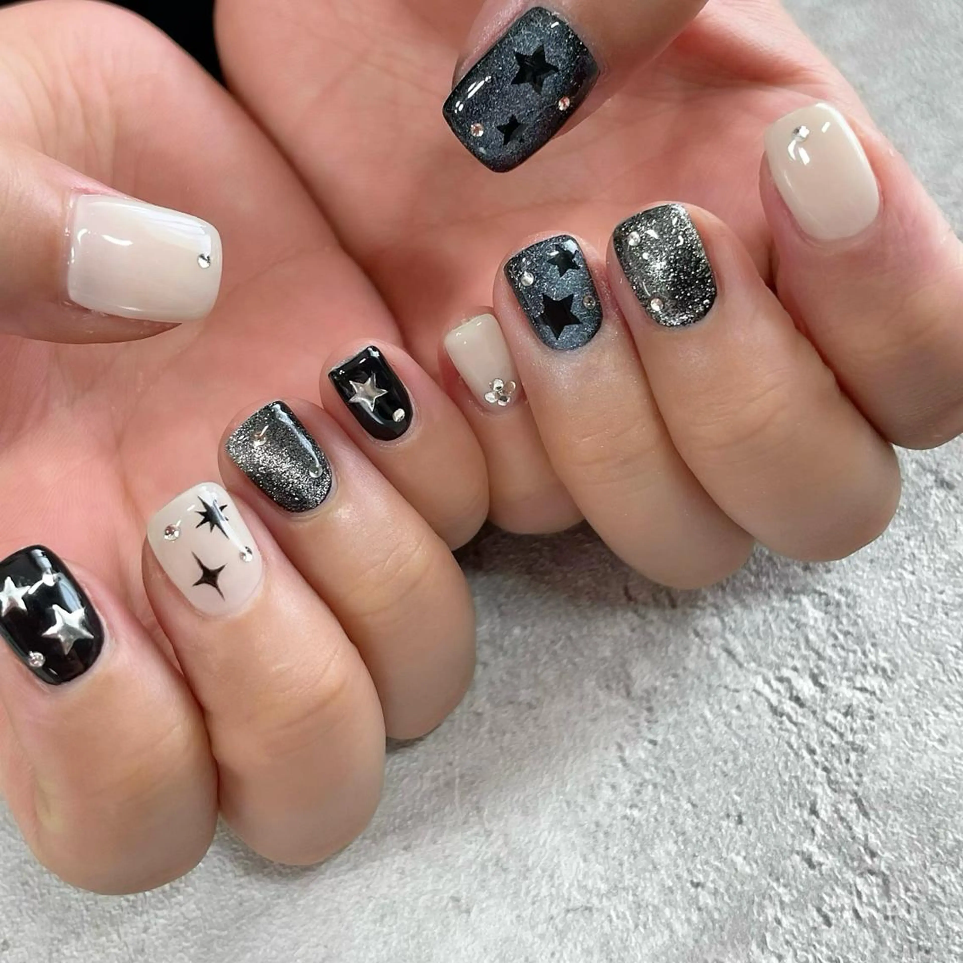 ネイル ジェルネイル 東 千夏のネイルデザイン