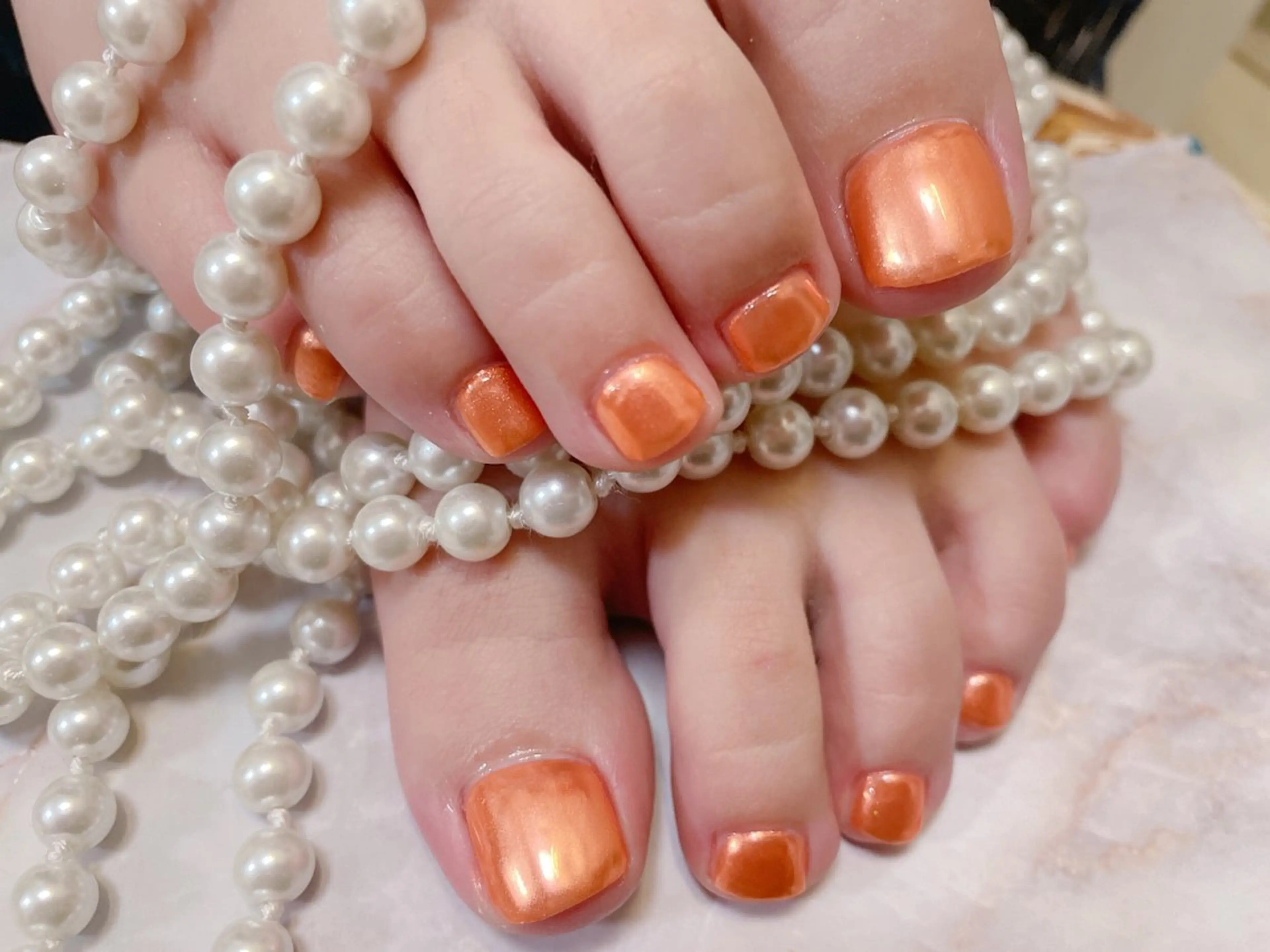 ネイル フットネイル ネイルサロンエクラ 🫧Shizukaのネイルデザイン