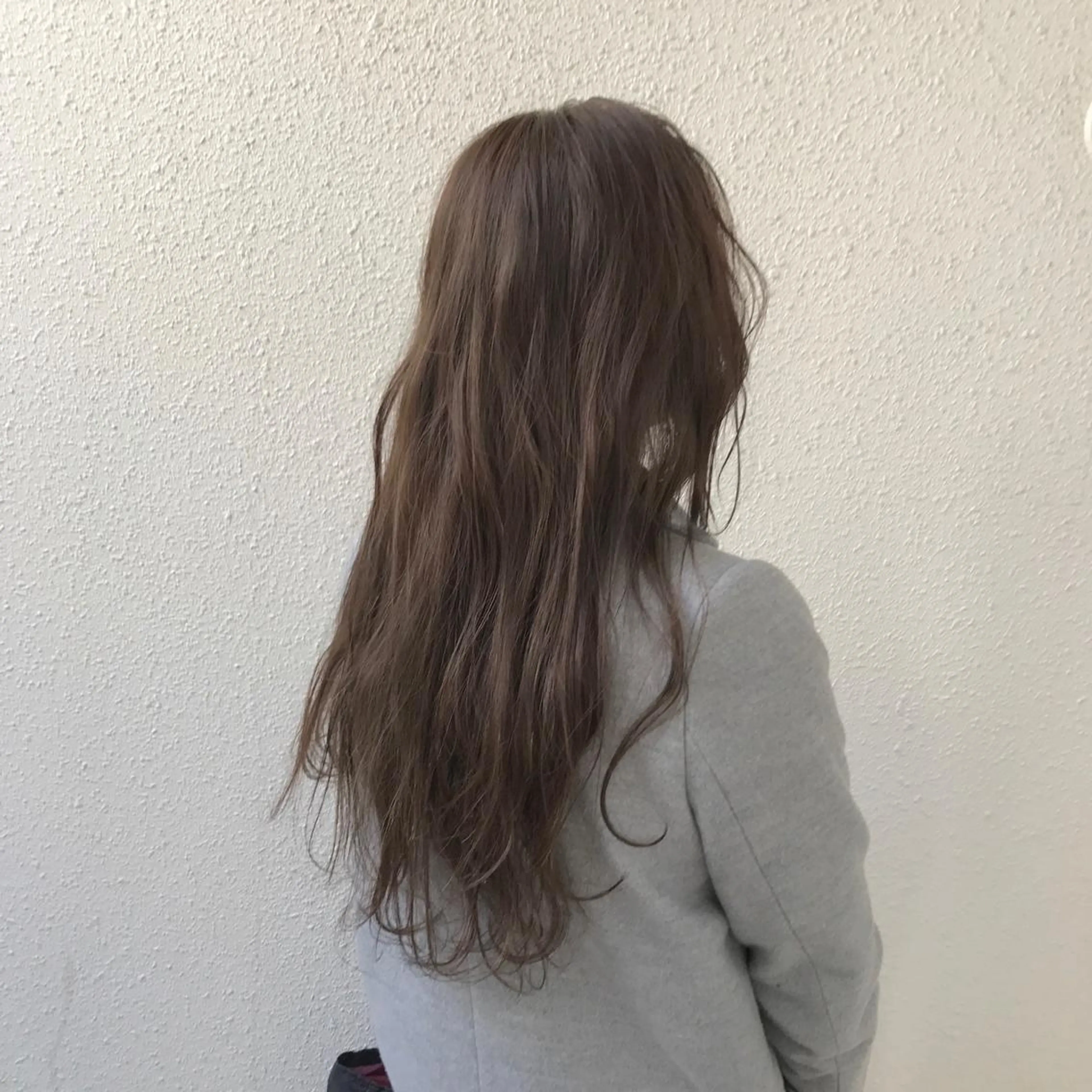 ロング カラー グレージュ ハイライトカラー ハイライト インナーカラー/天神 ブリーチ/吉田のヘアスタイル