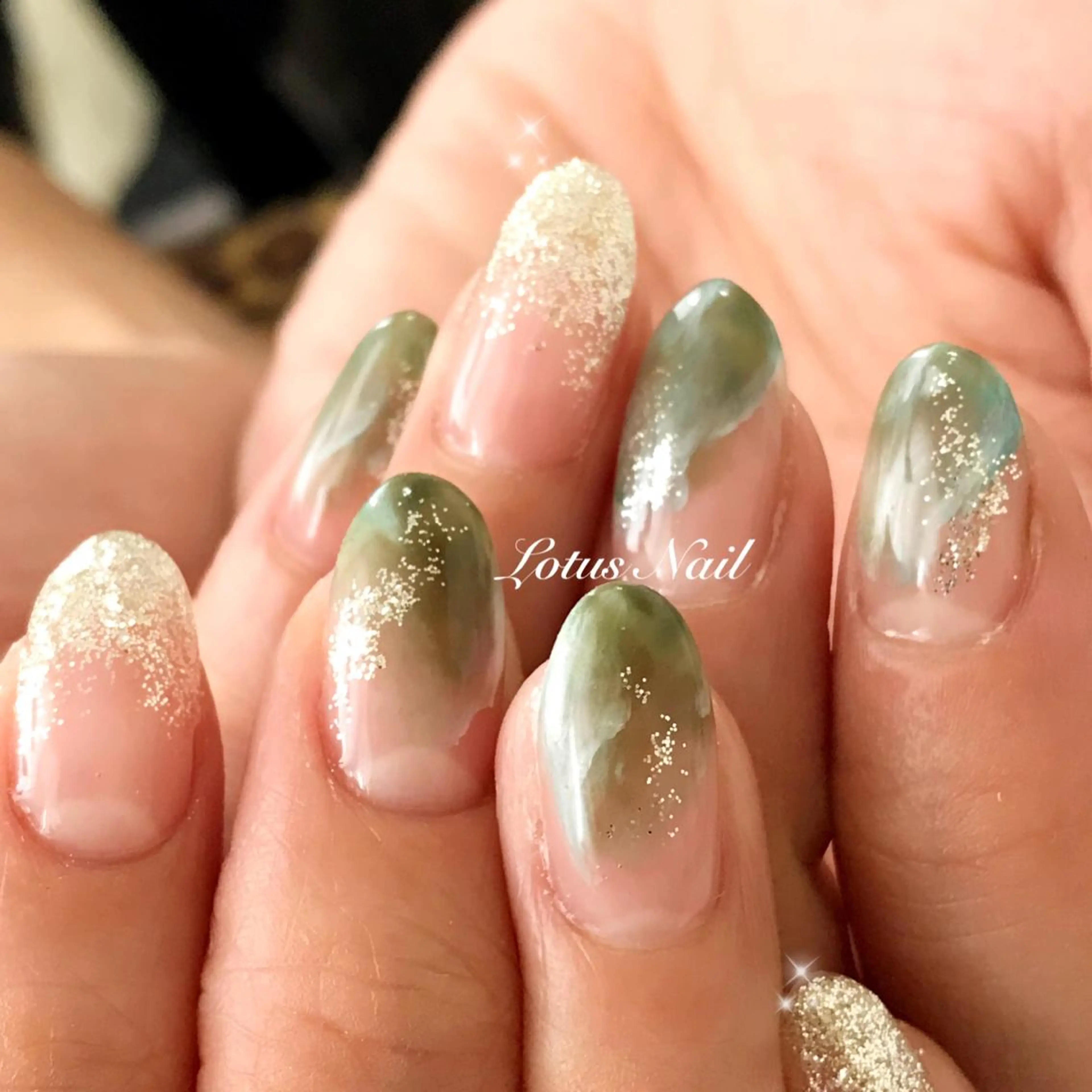 ネイル ハンドネイル Lotus Nailのネイルデザイン