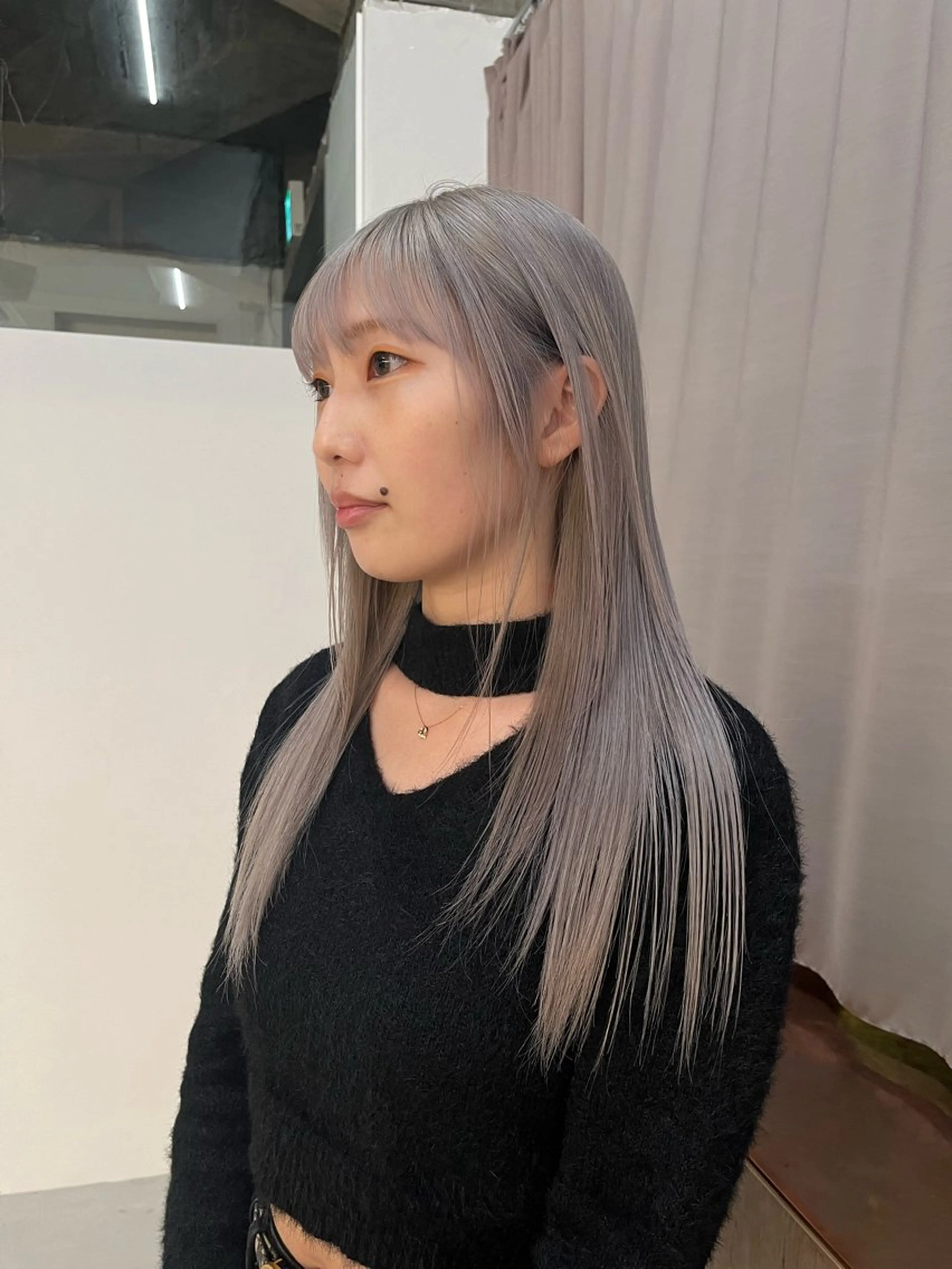 ロング ヘアカラー ハイトーン指名No. 1/レイヤー/みさきのヘアスタイル
