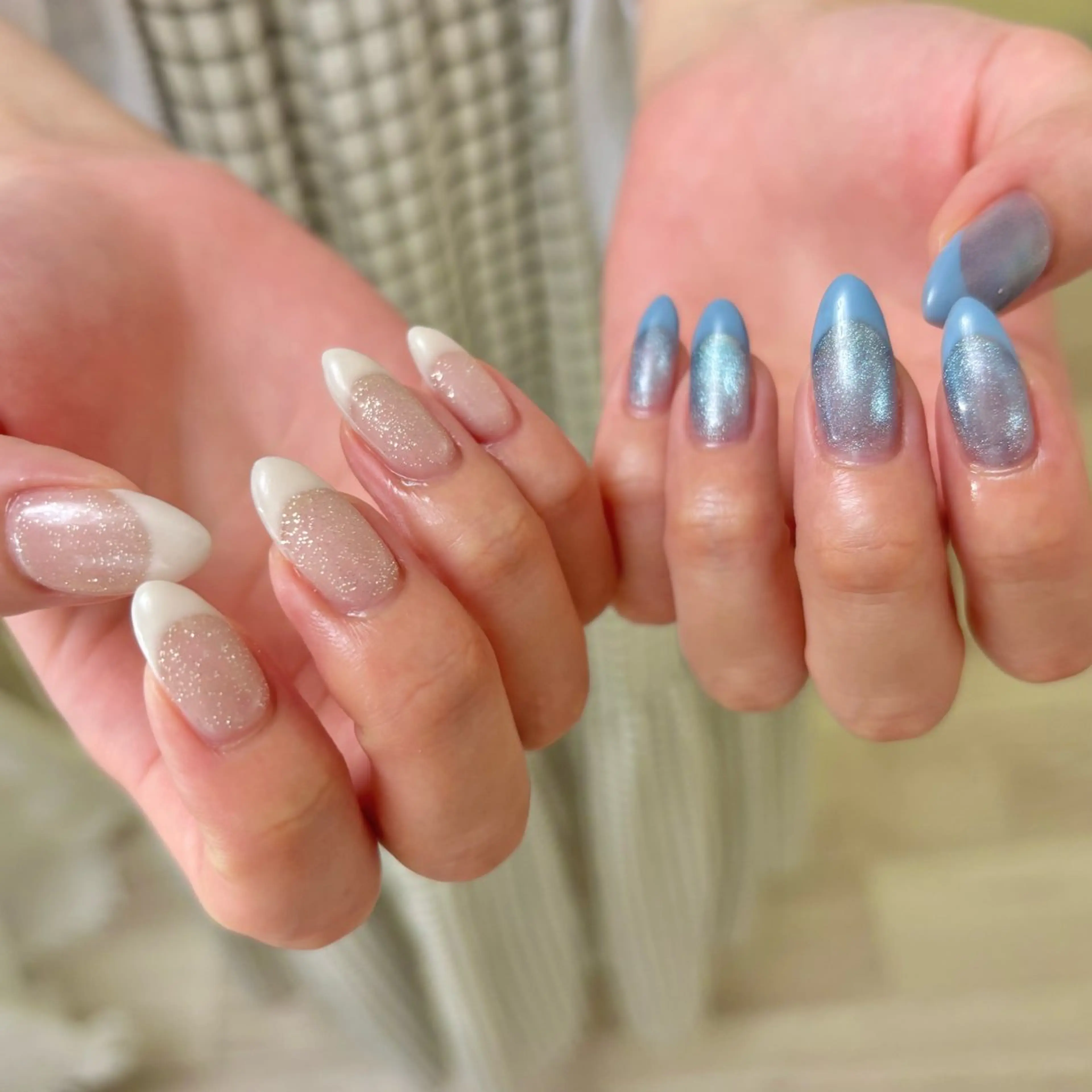 フレンチネイル（ベースカラー有）🤍オフ有りの写真