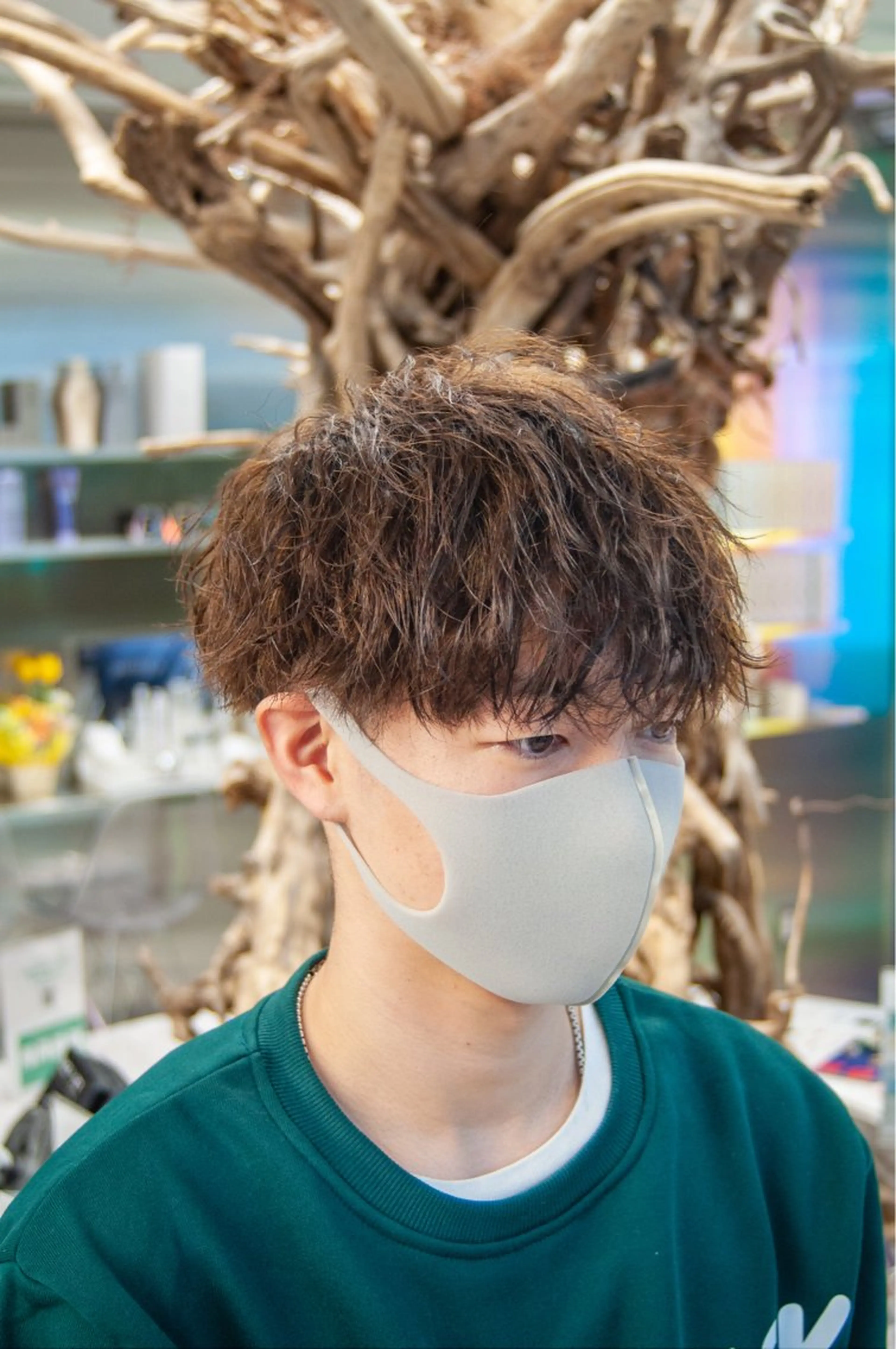 パーマ メンズ シャドウパーマ/ ルーズパーマ/メンズのヘアスタイル