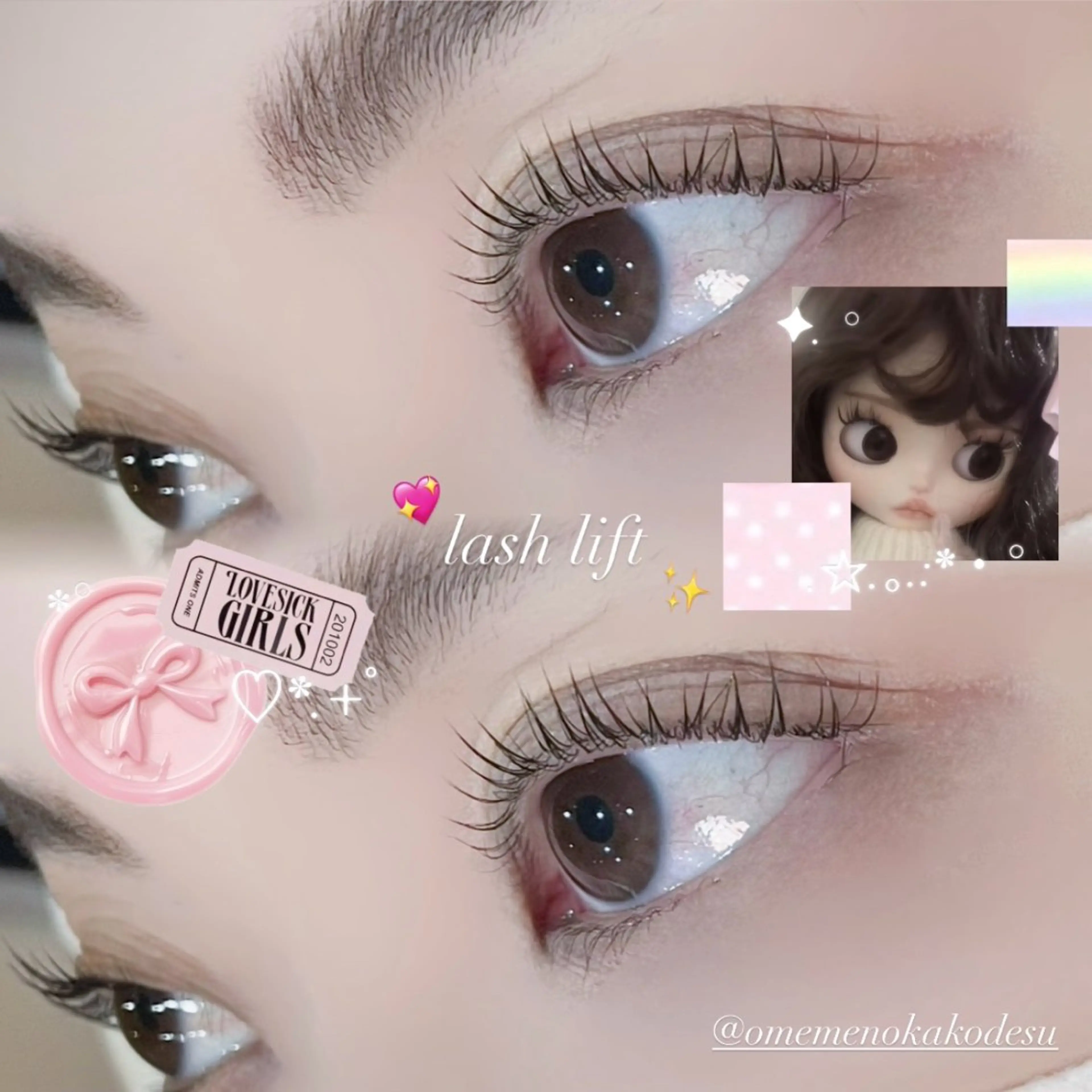 マツエク・マツパ マツパ eyelist kako🦋のマツエク・マツパデザイン