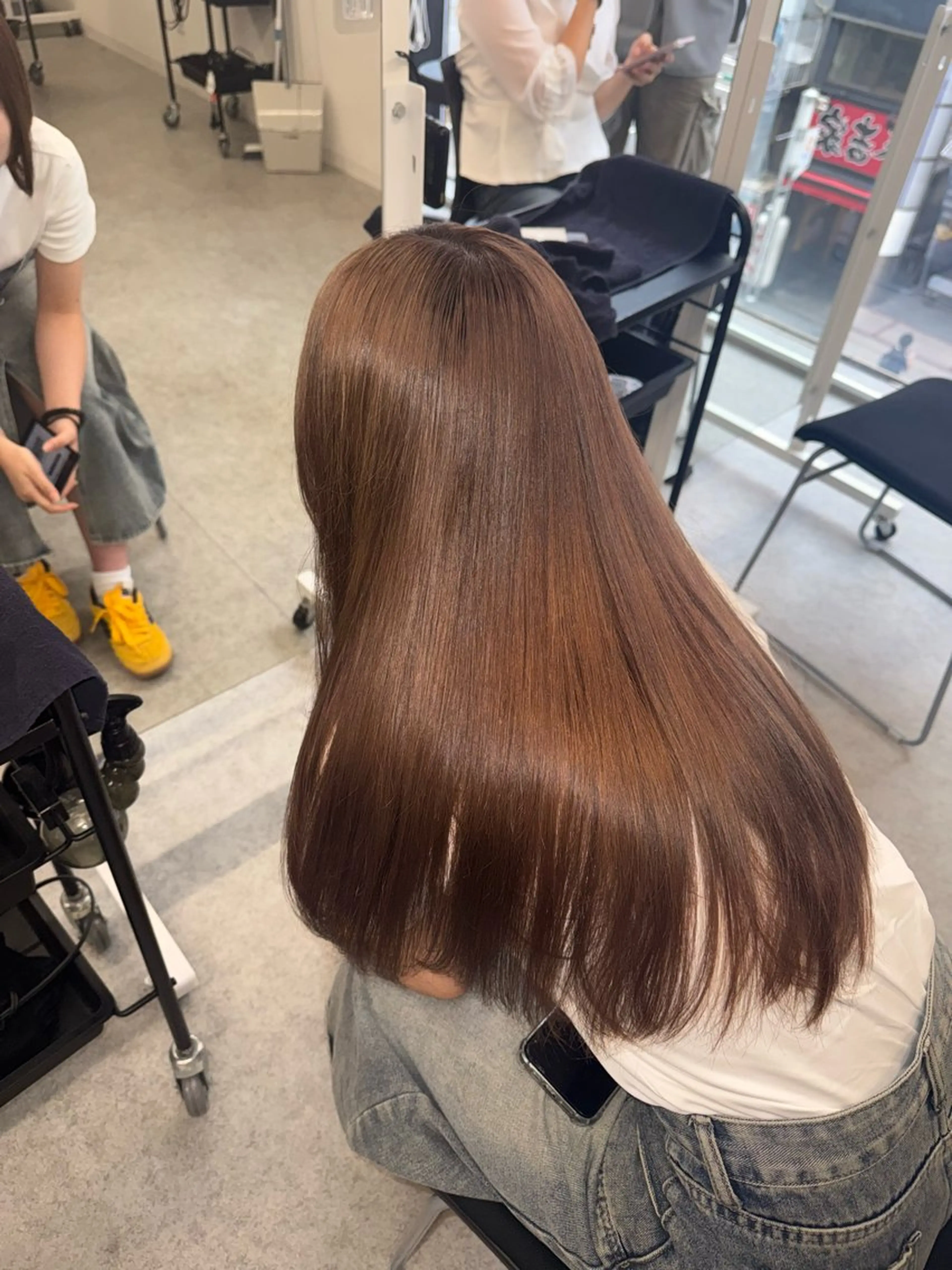 ロング カラー 海外girl/ハイト ーン/riko🫧のヘアスタイル