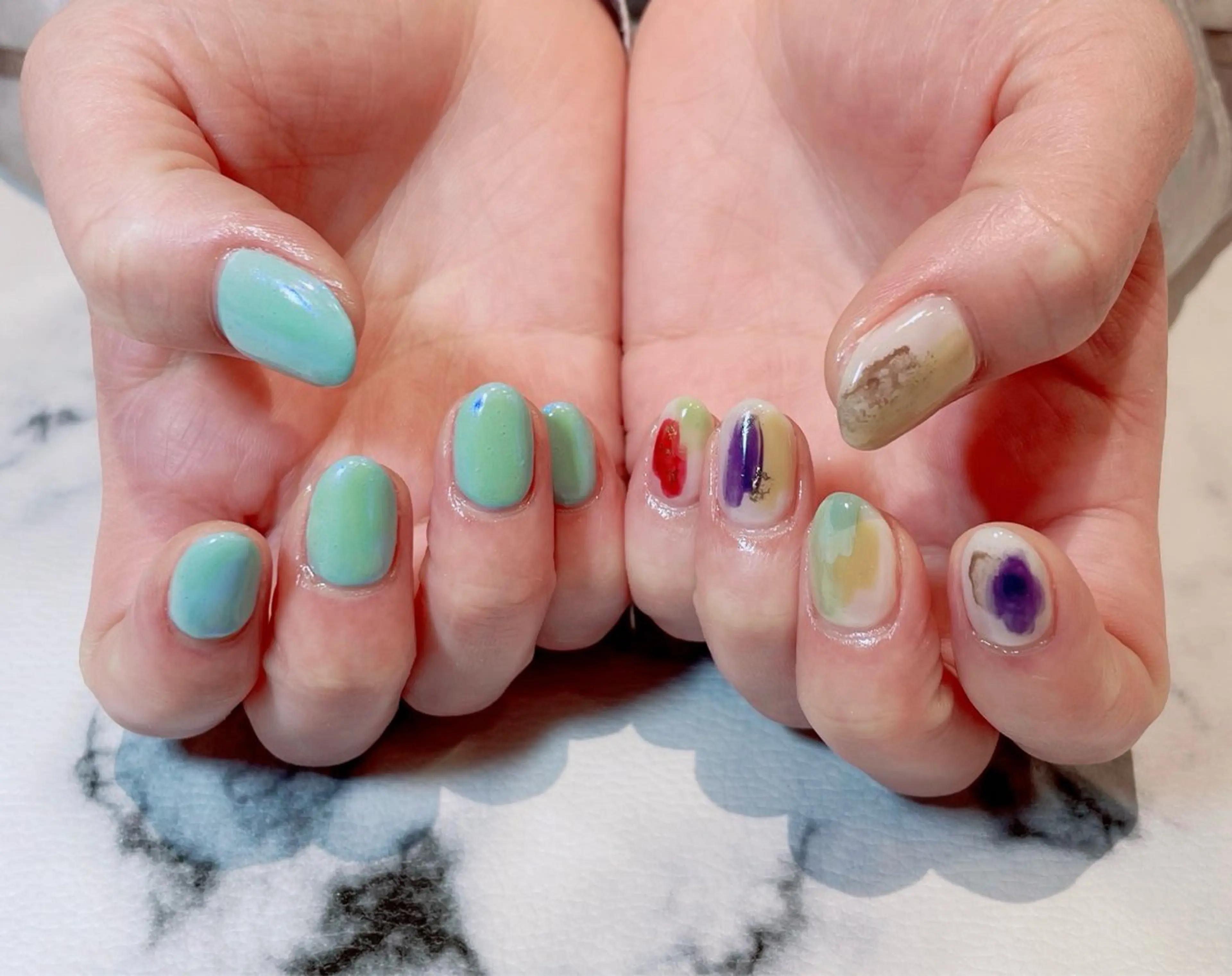 ネイル ハンドネイル 奥田 加奈子のネイルデザイン