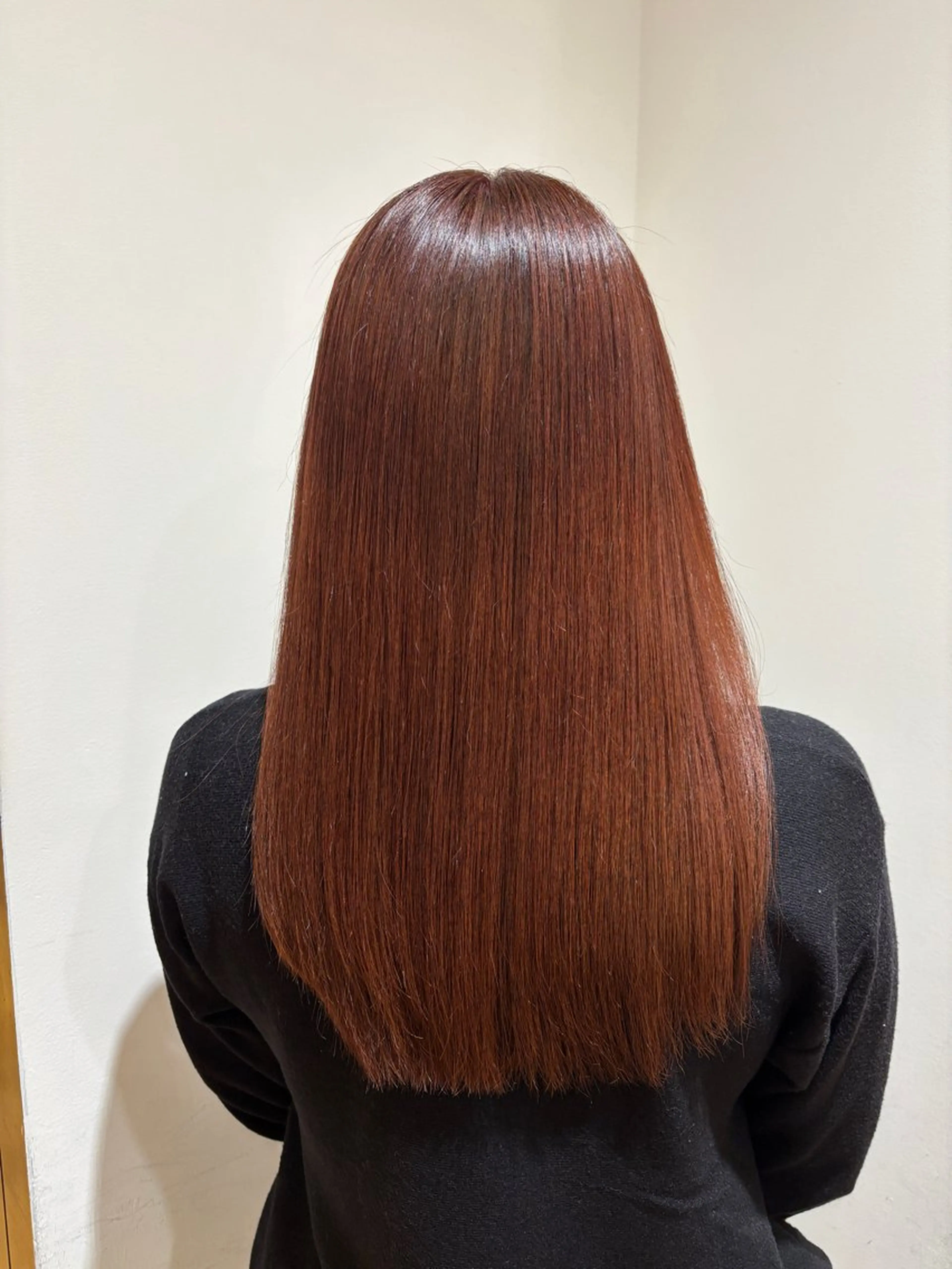 セミロング カラー 渋川 真奈のヘアスタイル