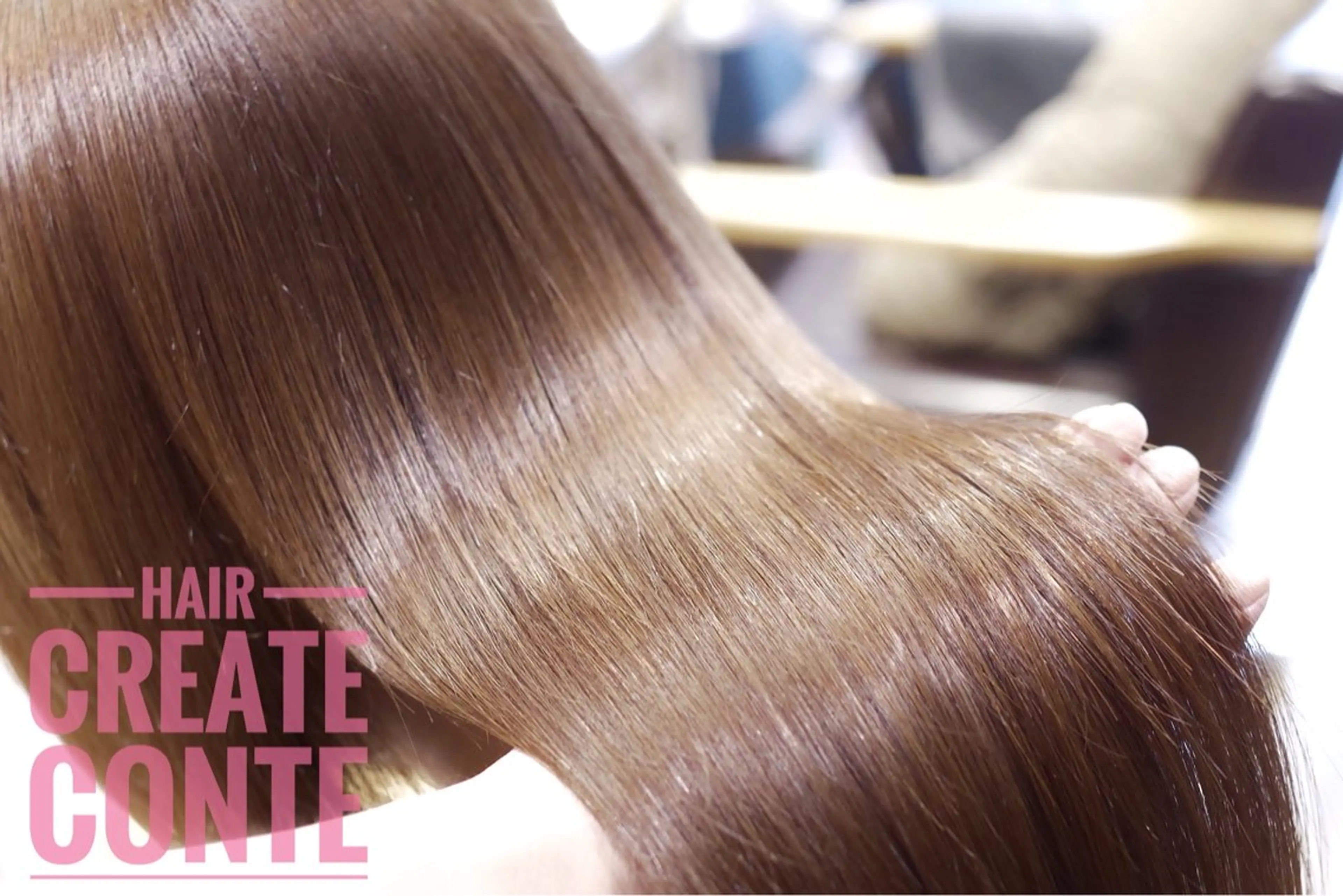 👉 髪質改善カラー＋水素トリートメントの写真