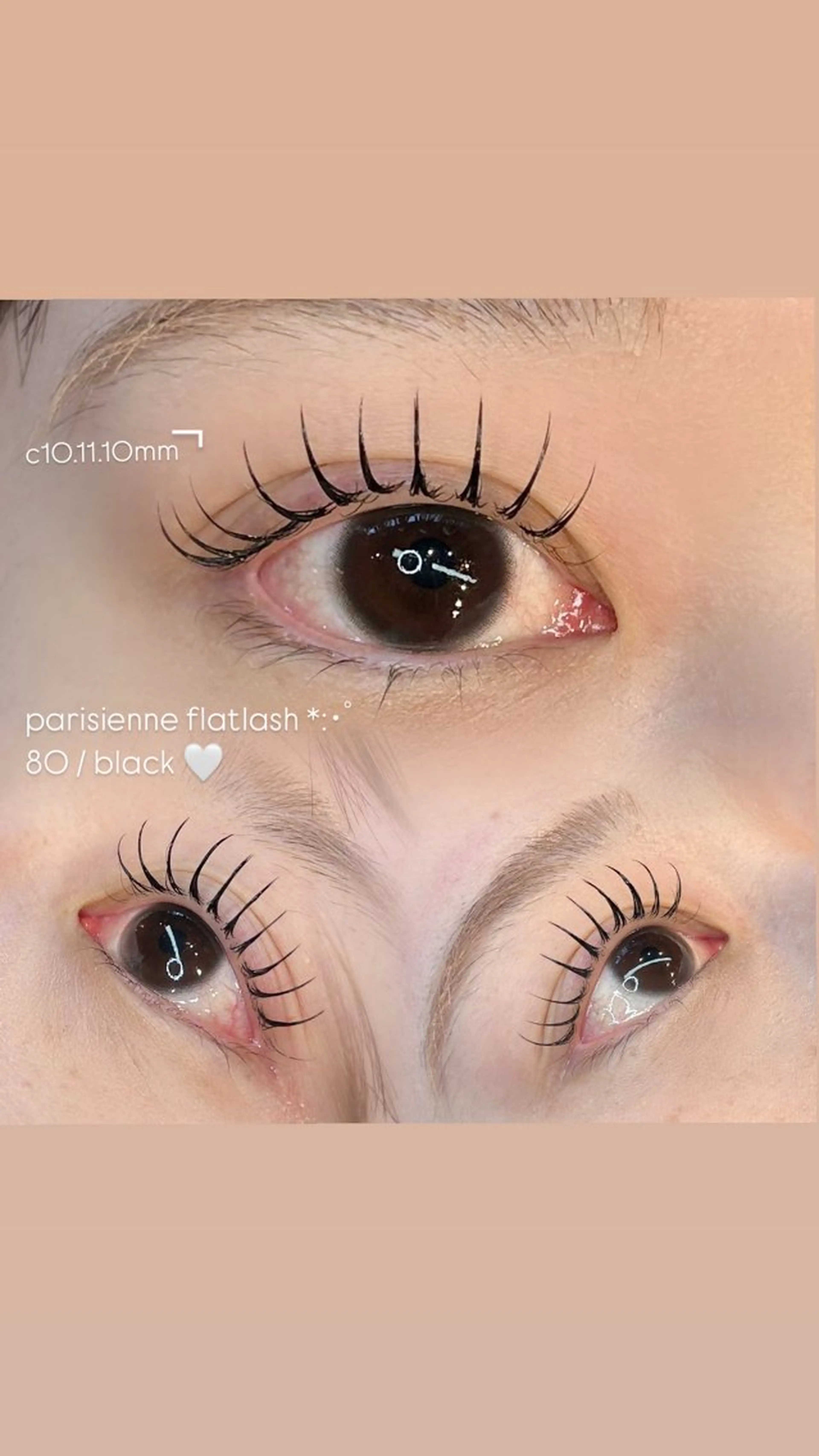 マツエク・マツパ UNPLAN HIBIKIのマツエク・マツパデザイン