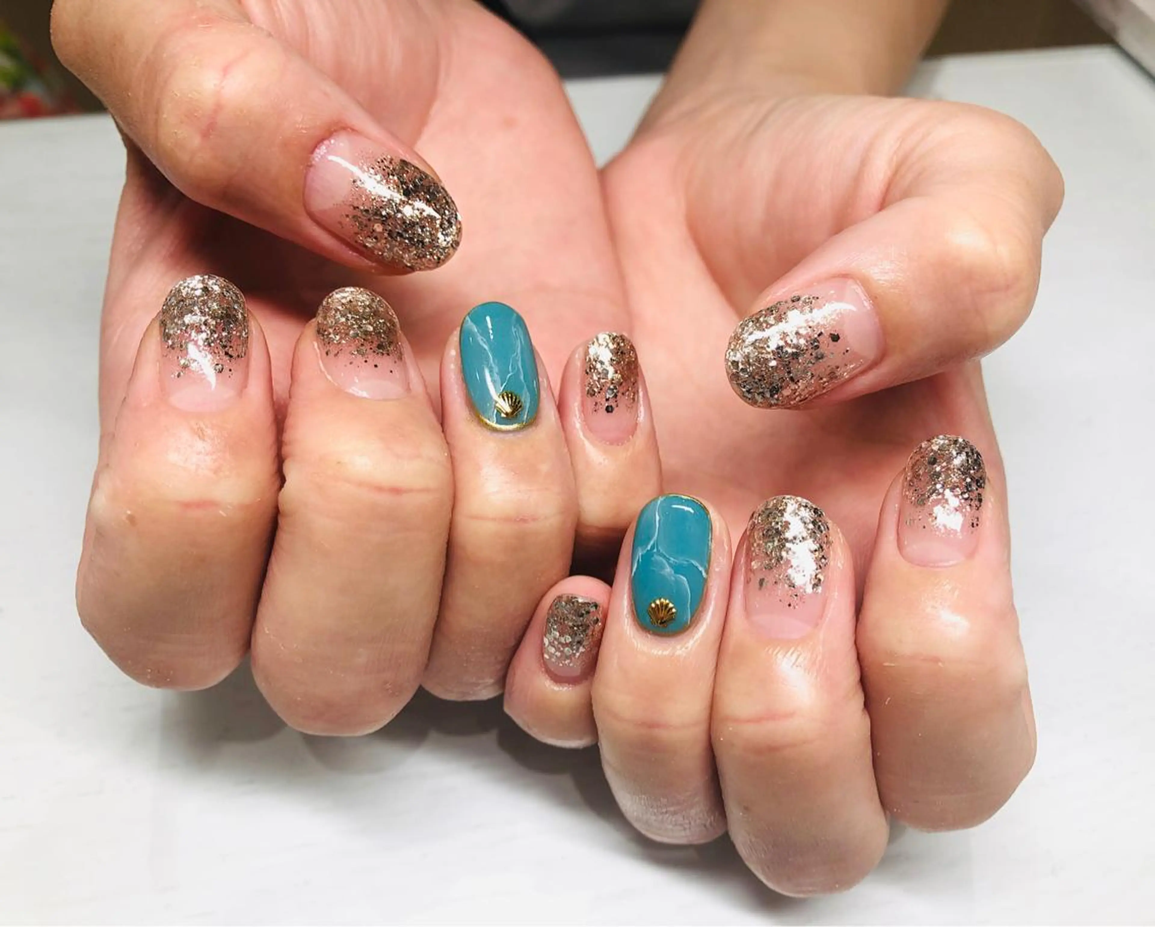 ネイル いちじゅう あおいのネイルデザイン