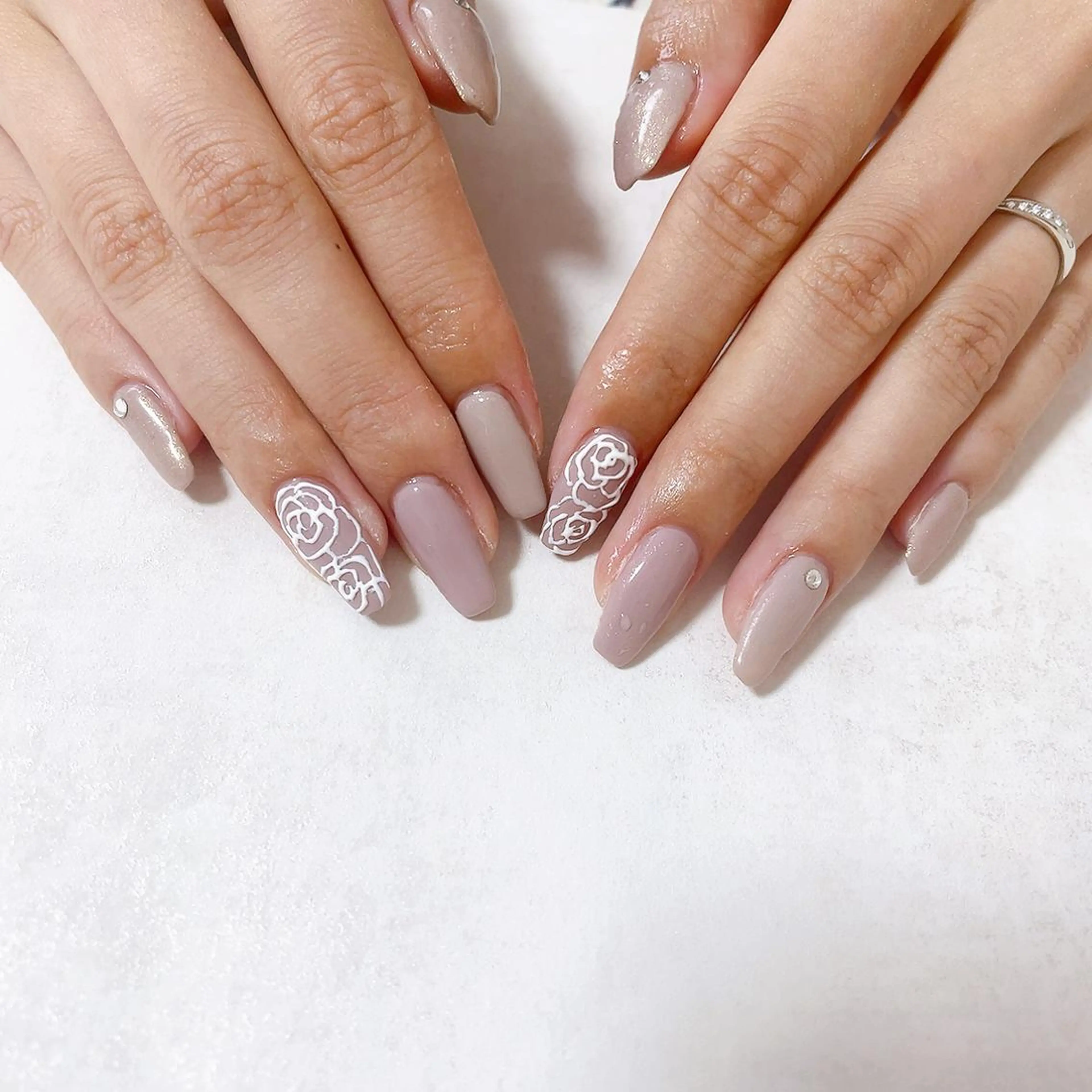 ネイル アートネイル フットネイル ジェルネイル メンズネイル ワンカラーネイル kiki nail たまプラーザのネイルデザイン