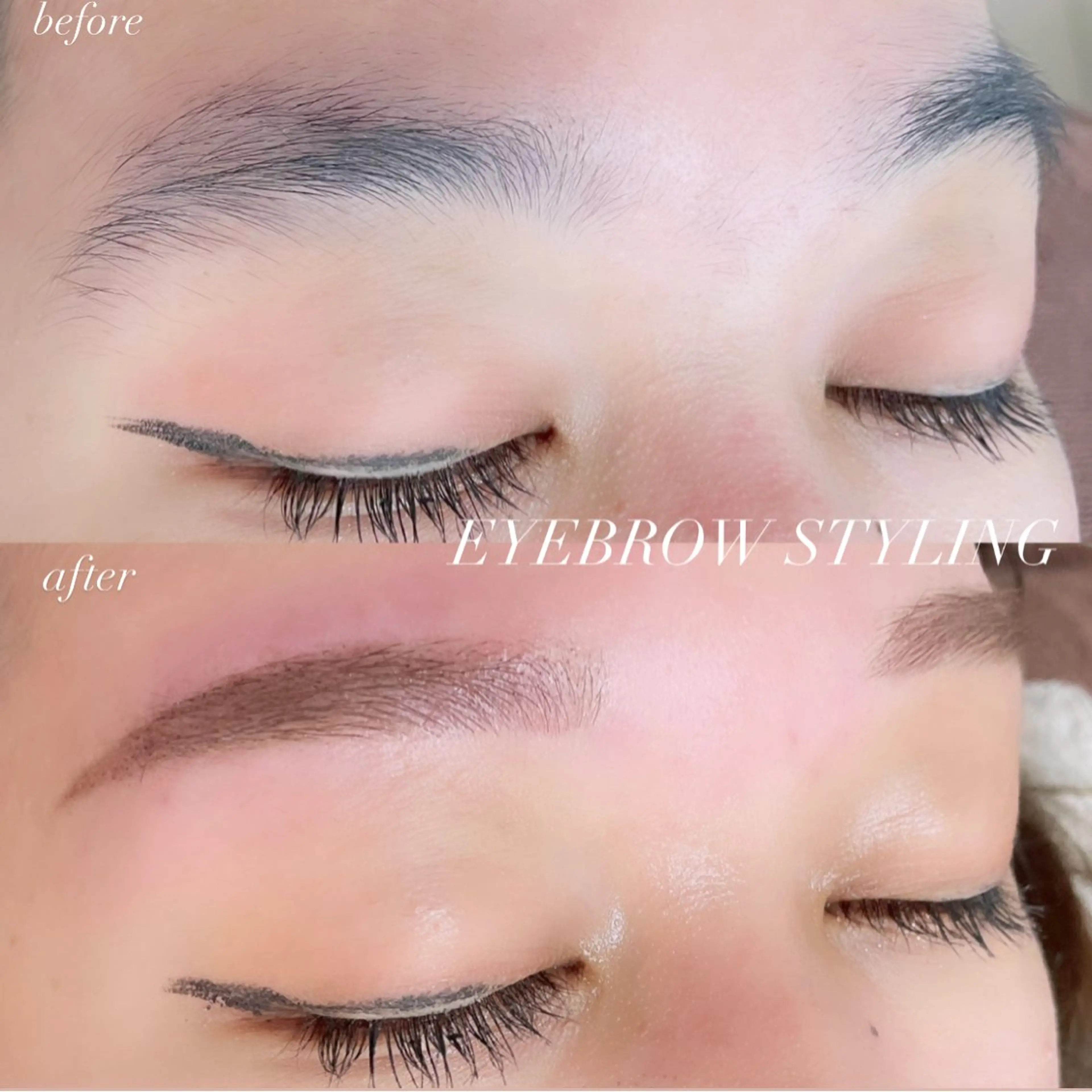 アイブロウスタイリング（眉デザイン&眉wax脱毛&眉ティント）の写真