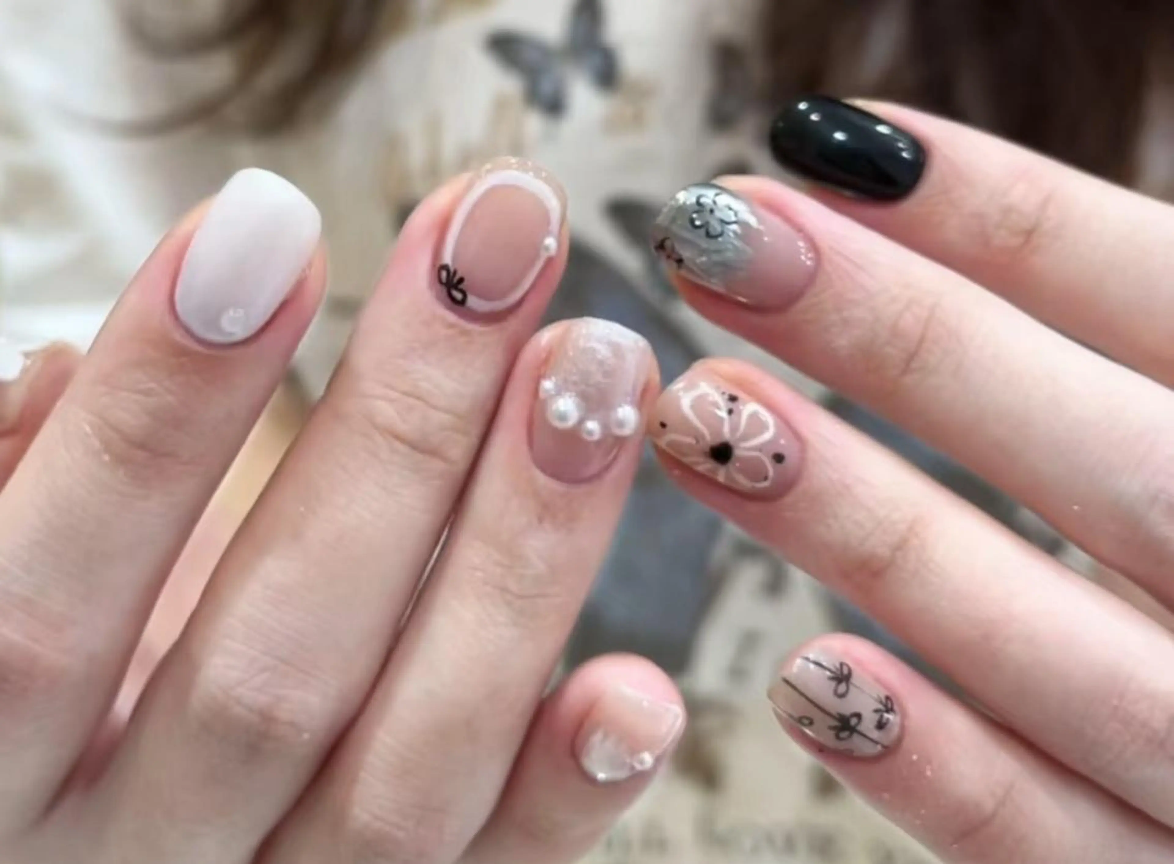 ネイル ハンドネイル 🎀 UU_nailのネイルデザイン