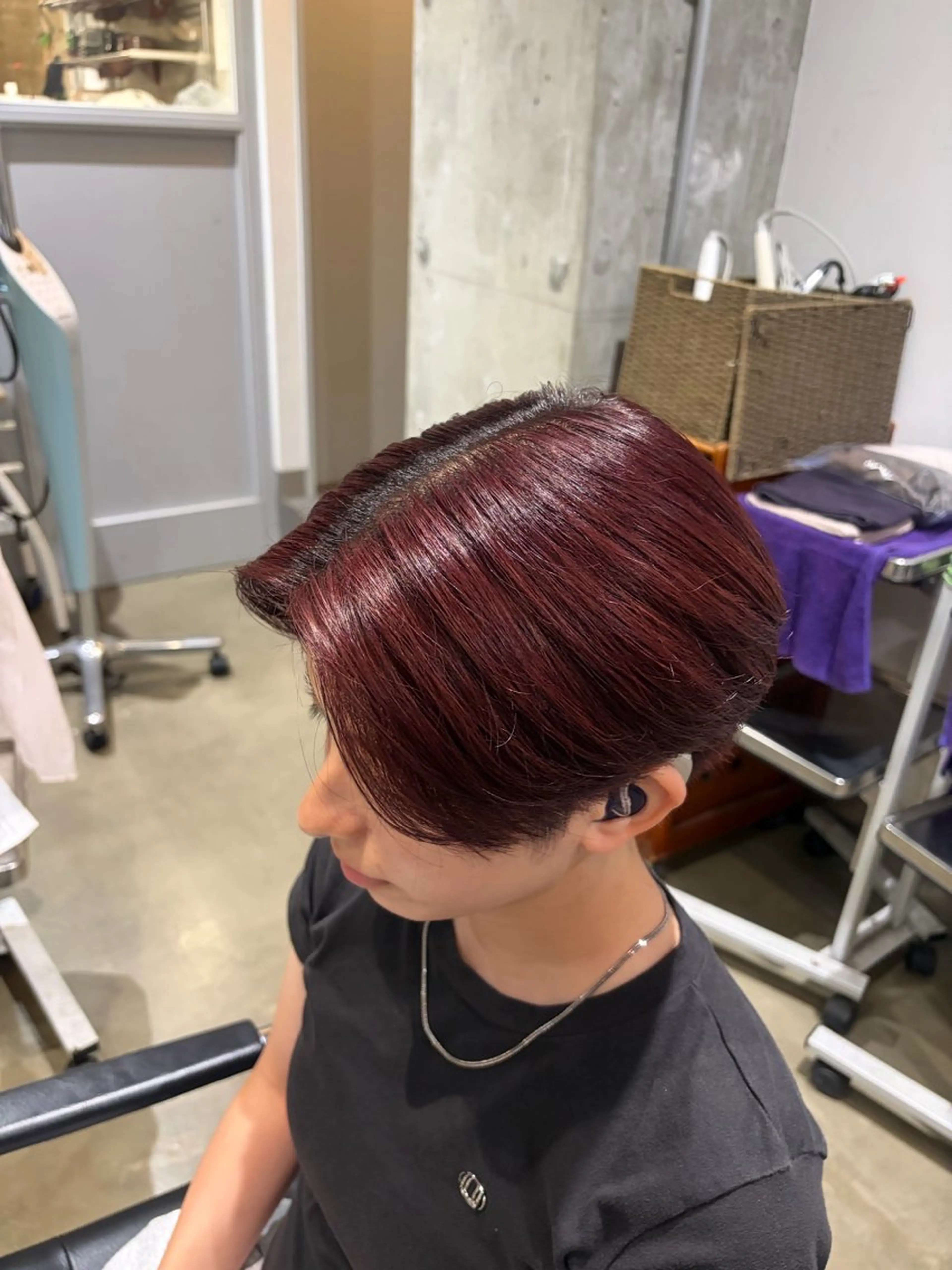 ショート カラー ヘアカラー 杏 ｜Helenaのヘアスタイル